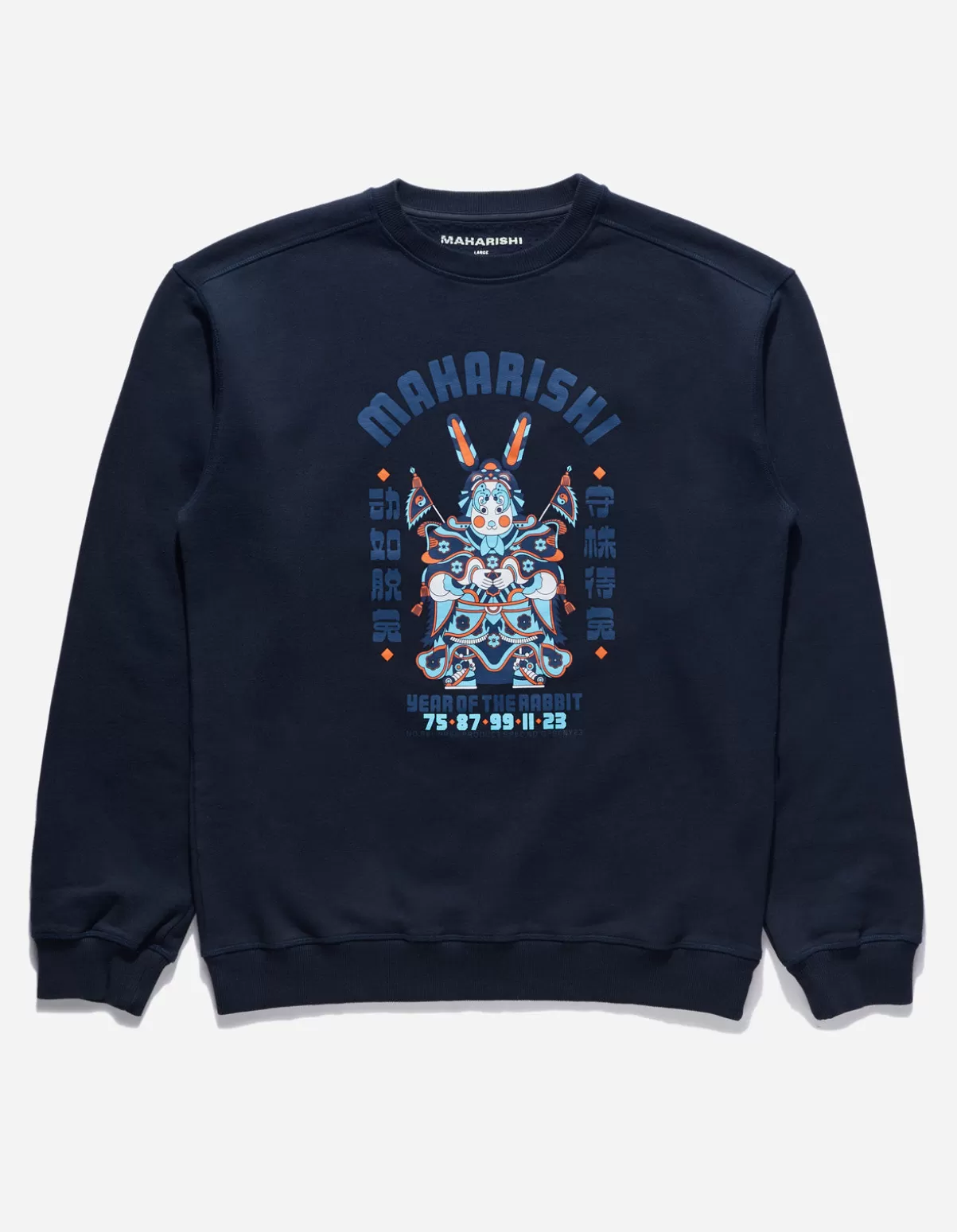 Maharishi 1001 Water Rabbit Crew Sweat