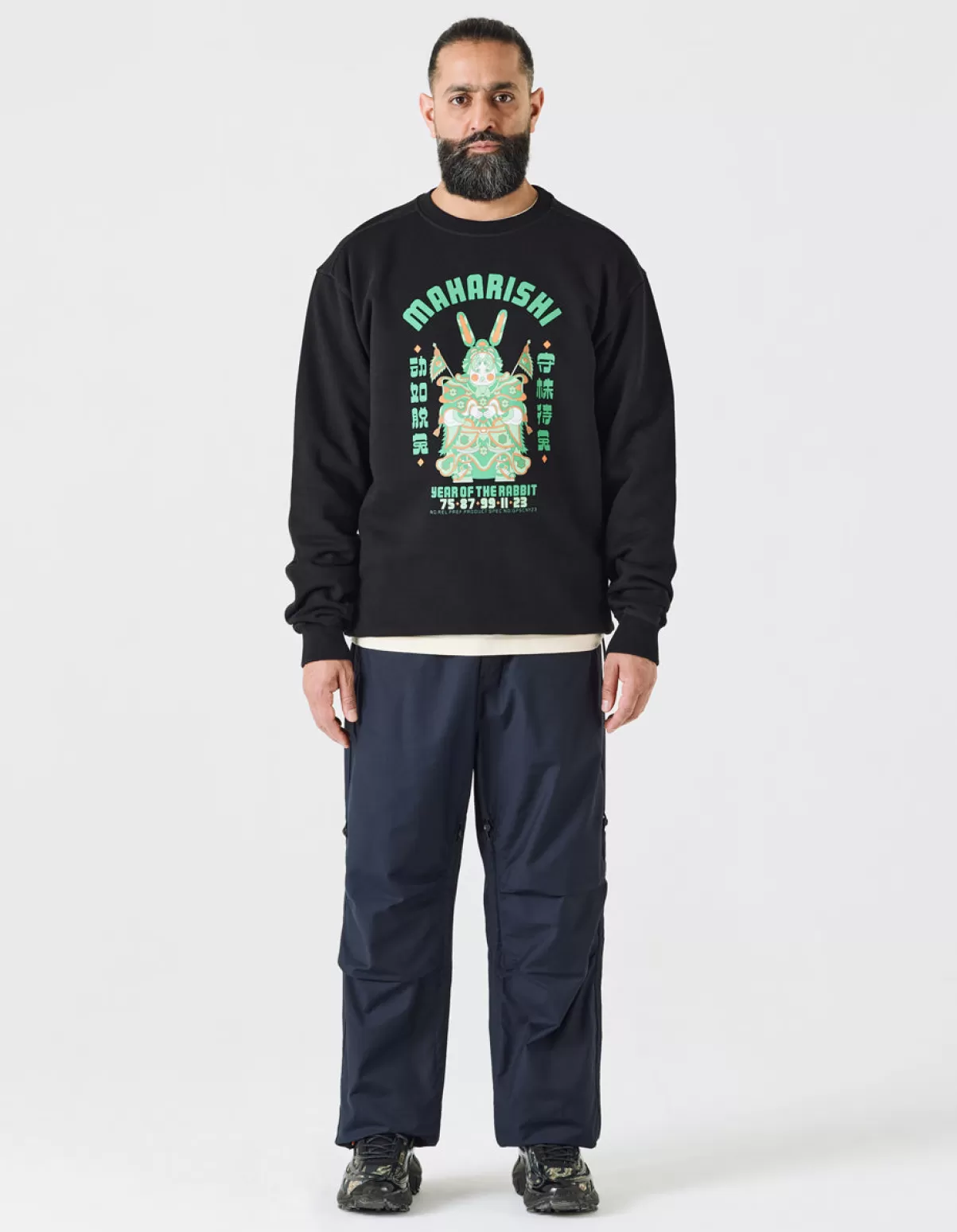 Maharishi 1001 Water Rabbit Crew Sweat