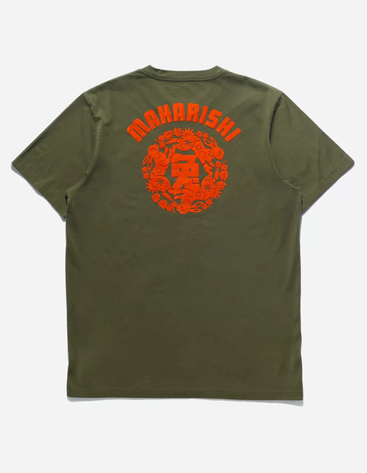 Maharishi 1004 Paper-Cut Rabbit T-Shirt