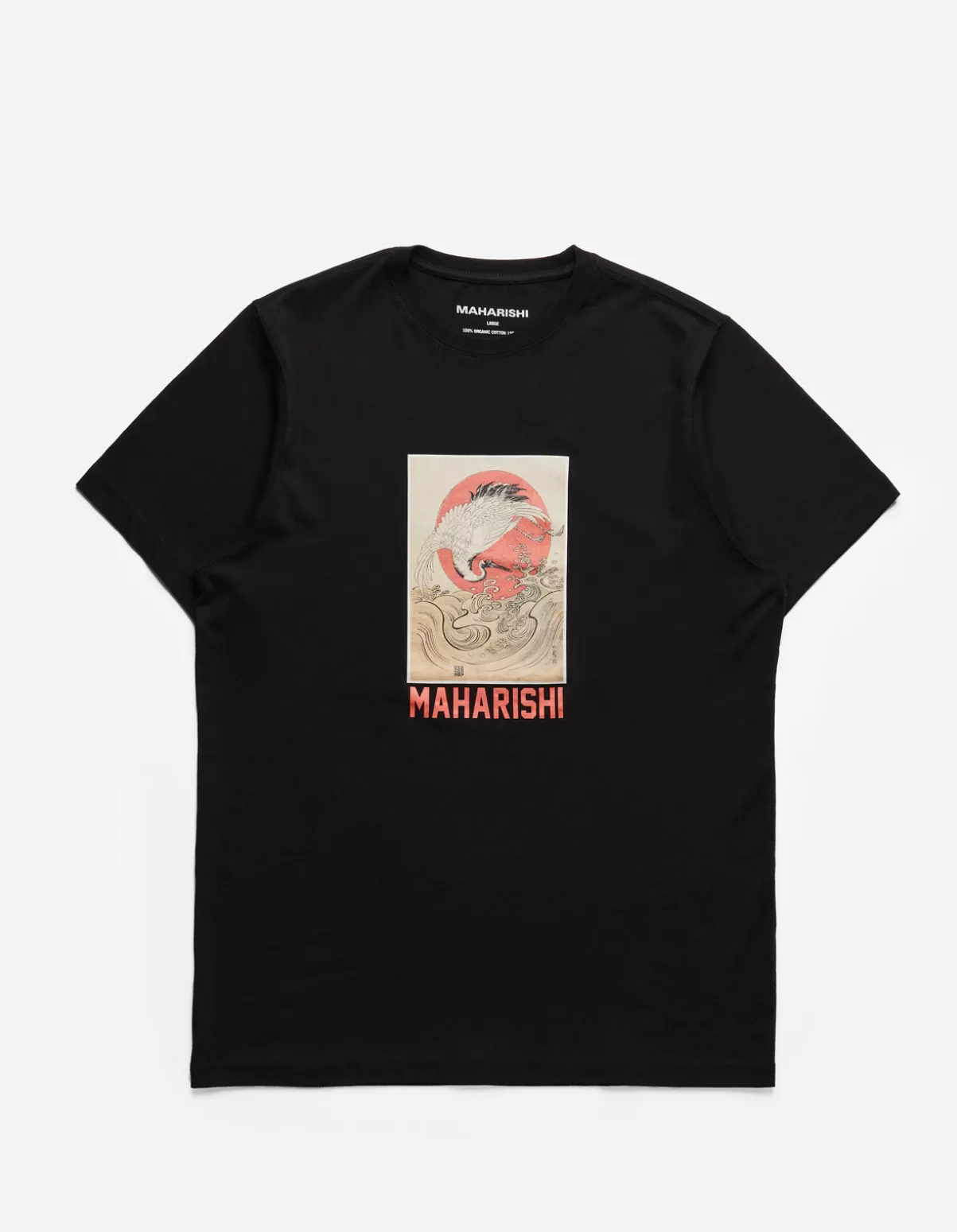 Maharishi 1072 Water Peace Crane T-Shirt