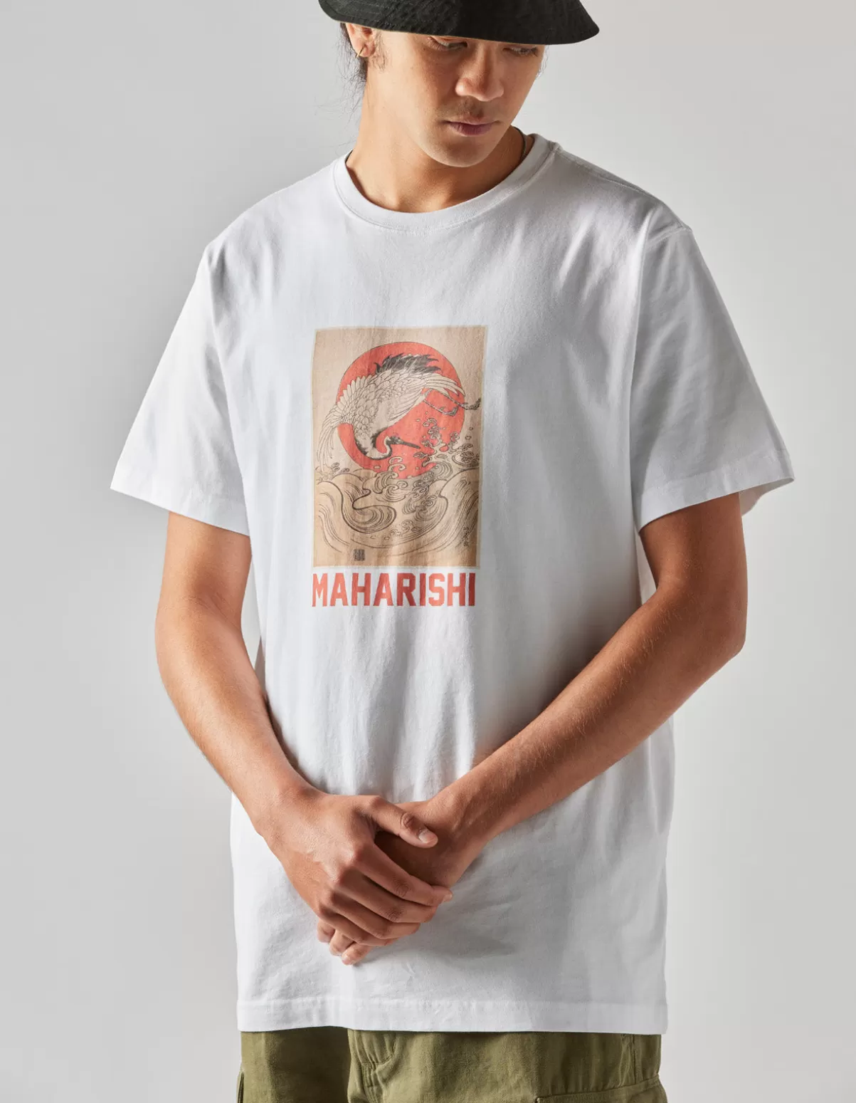 Maharishi 1072 Water Peace Crane T-Shirt