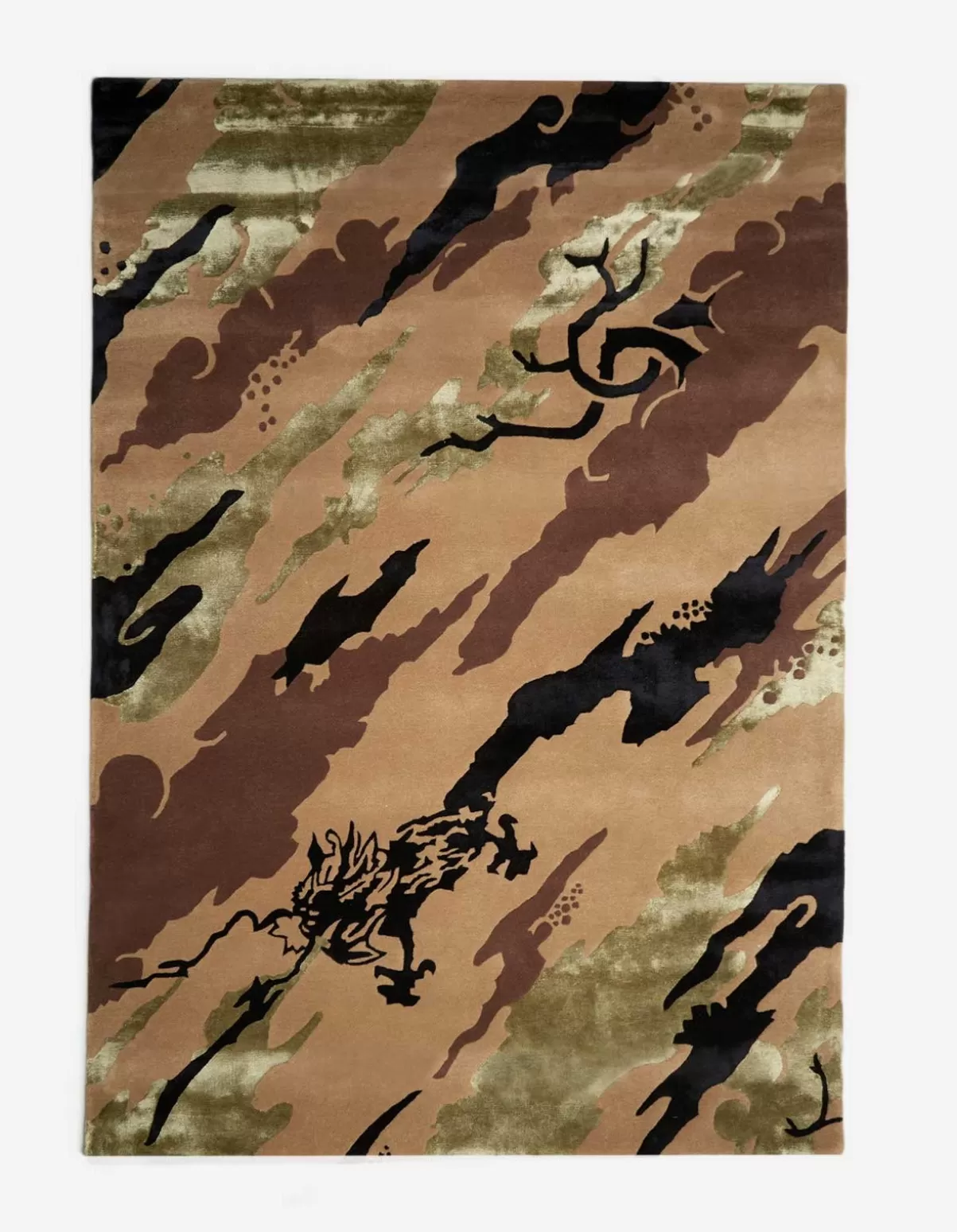 Maharishi 2158 Dpm:Bonsai Forest Rug Large