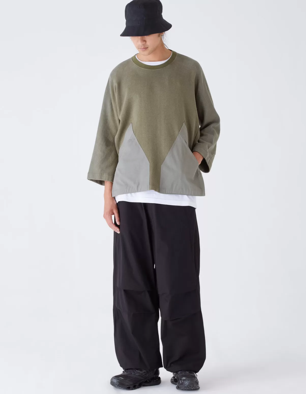 Maharishi 4056 Kimono-Cut Hemp Cordura® Crew Sweat