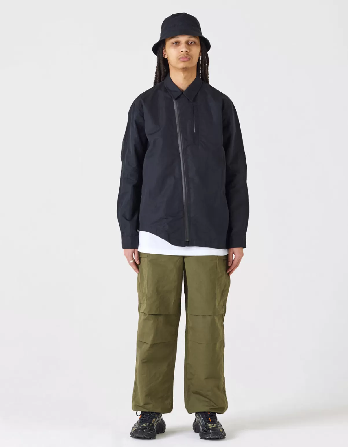 Maharishi 4202 Ventile® Wr Asym Tech Shirt