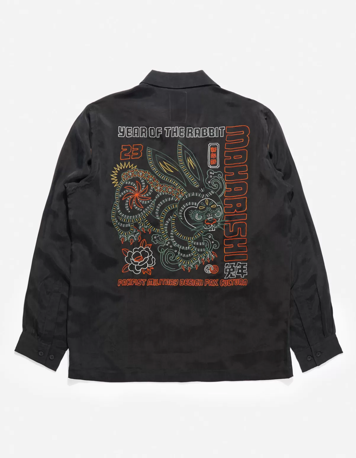 Maharishi 4209 Year Of The Rabbit Embroidered Shirt