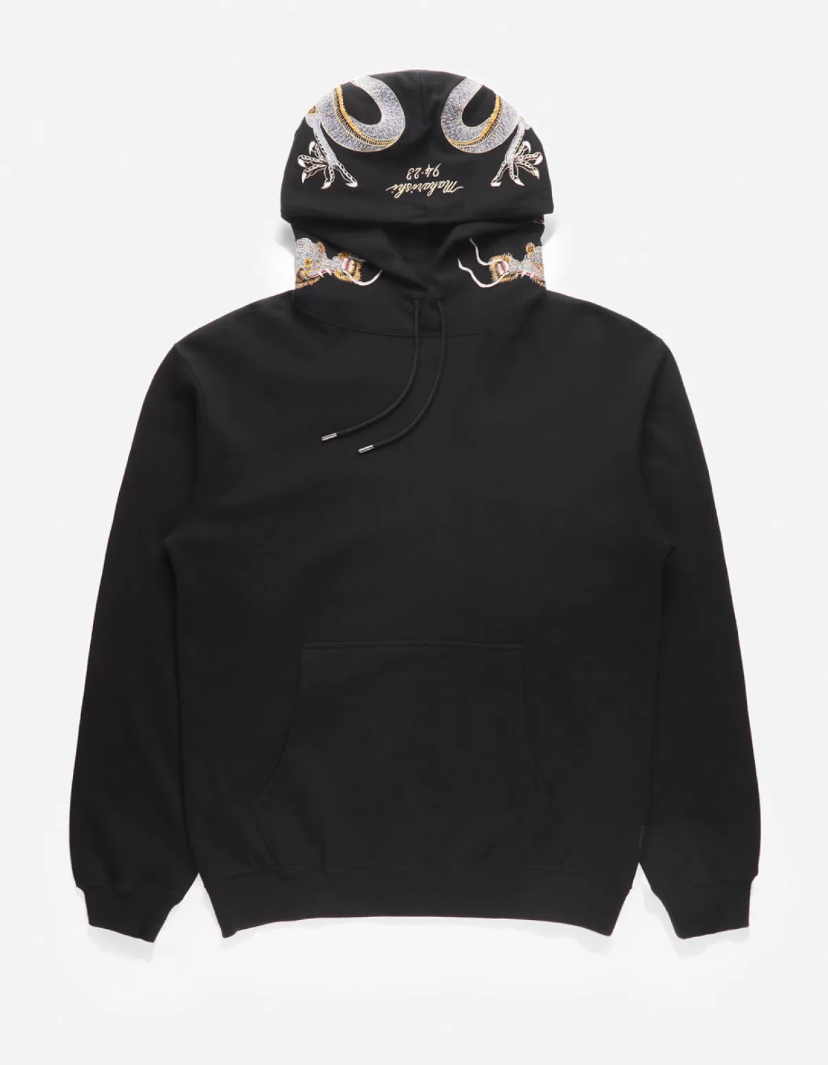 Maharishi 4212 Dragon Embroidered Hooded Sweat