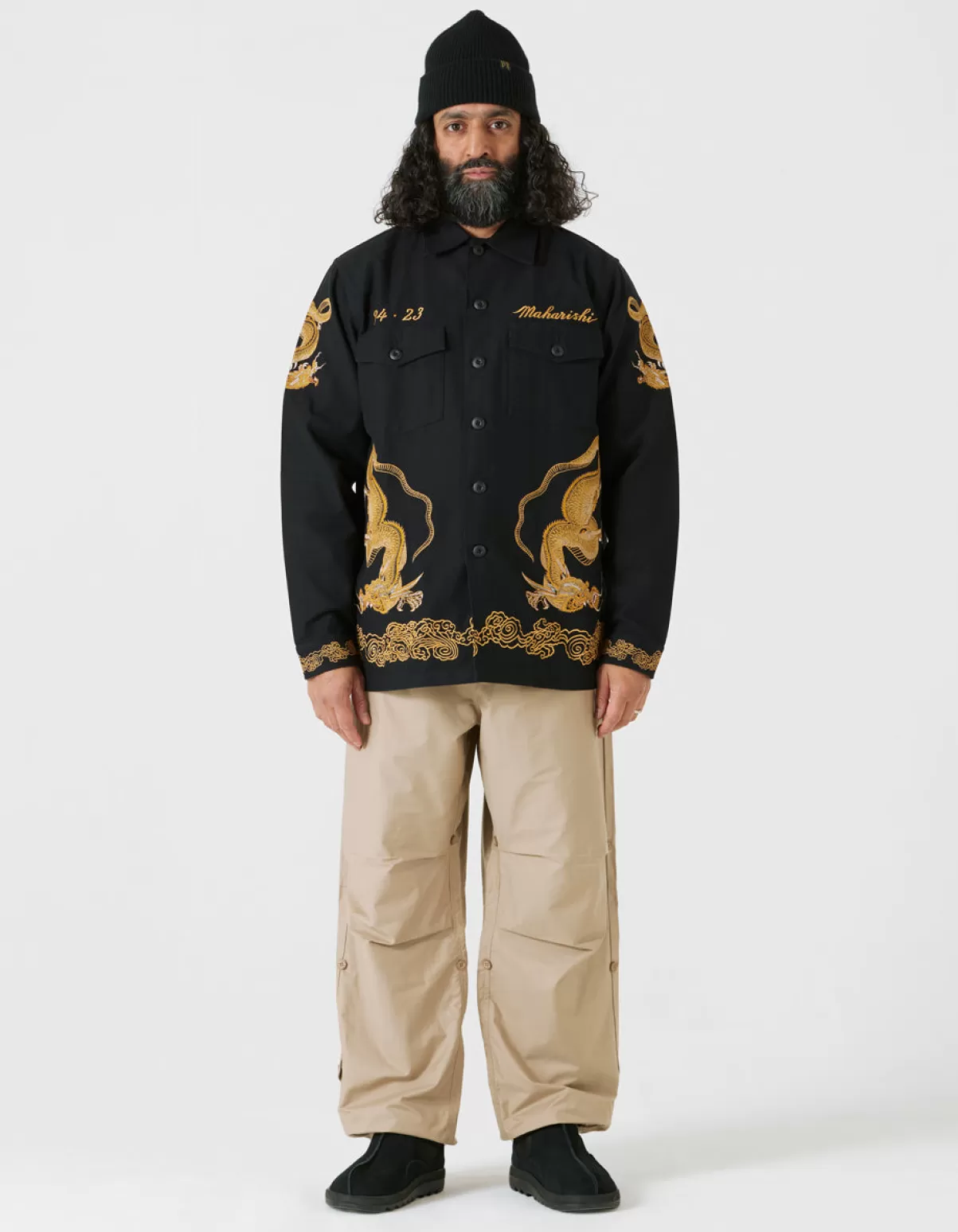 Maharishi 4213 Thai Dragon Utility Shirt