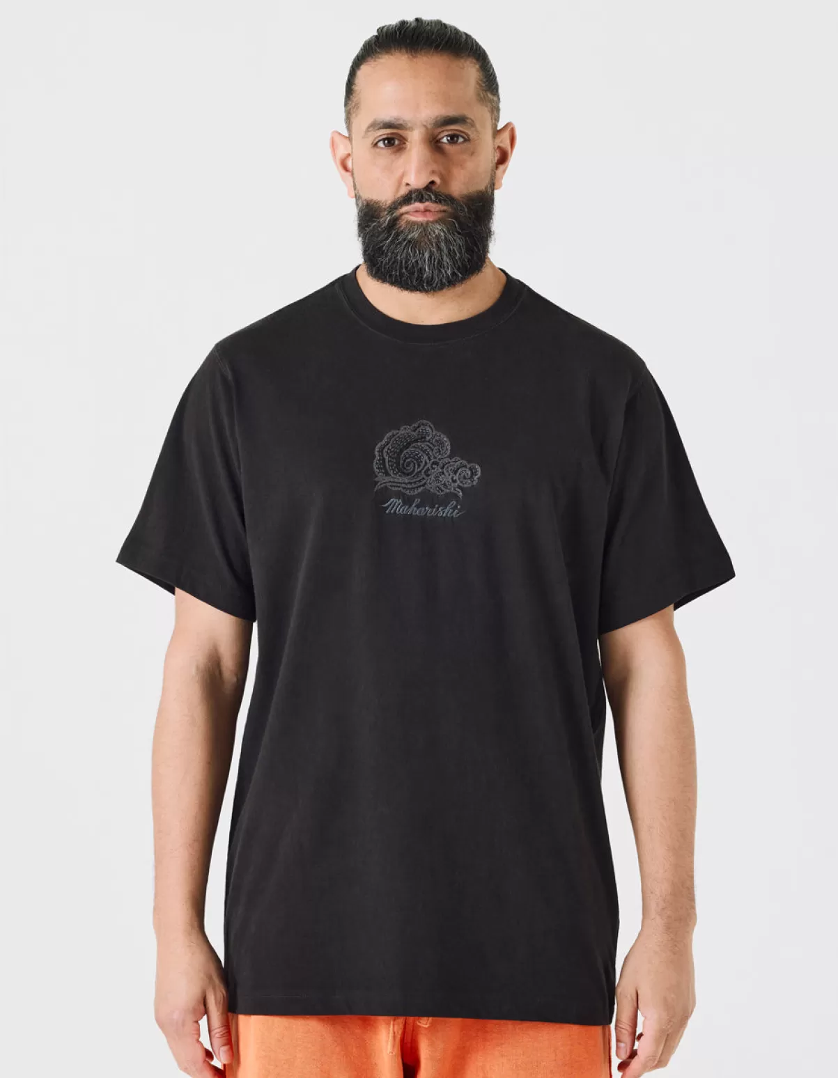 Maharishi 4218 Thai Cloud Embroidered T-Shirt