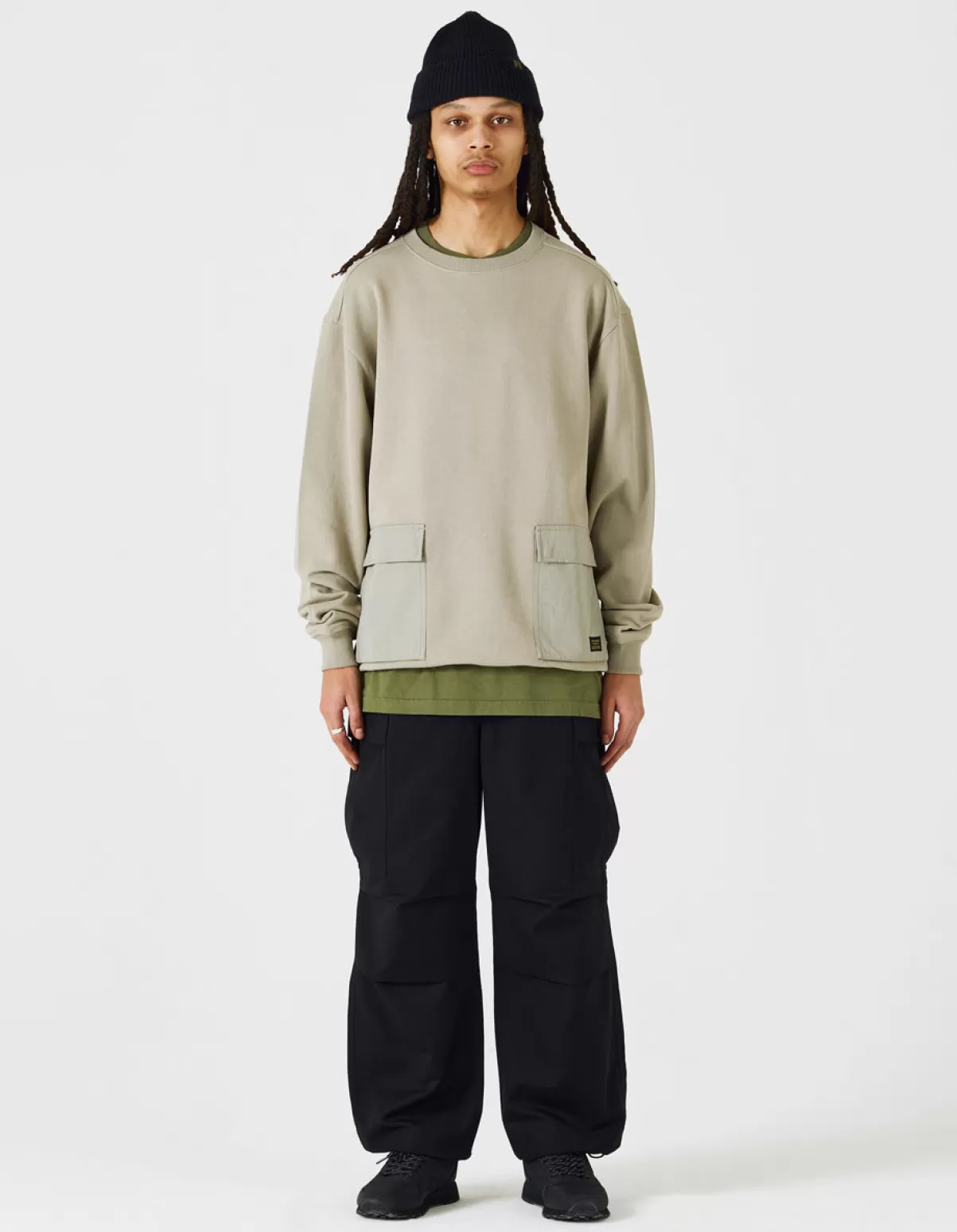 Maharishi 4225 Utility Pocket Crew Sweat