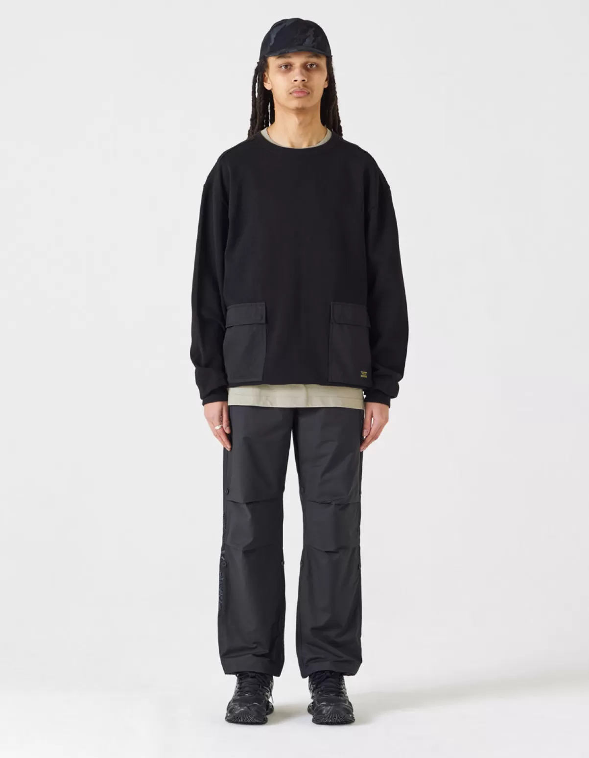 Maharishi 4225 Utility Pocket Crew Sweat