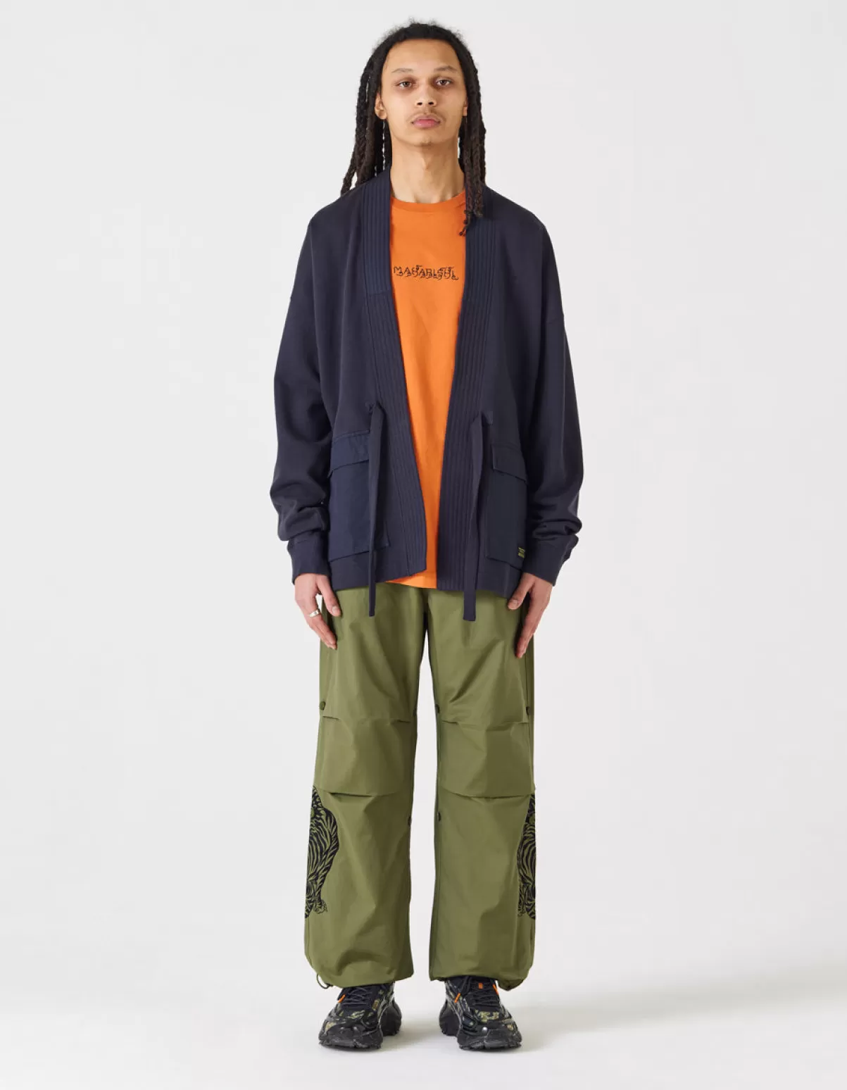 Maharishi 4228 Utility Pocket Sweat Kimono