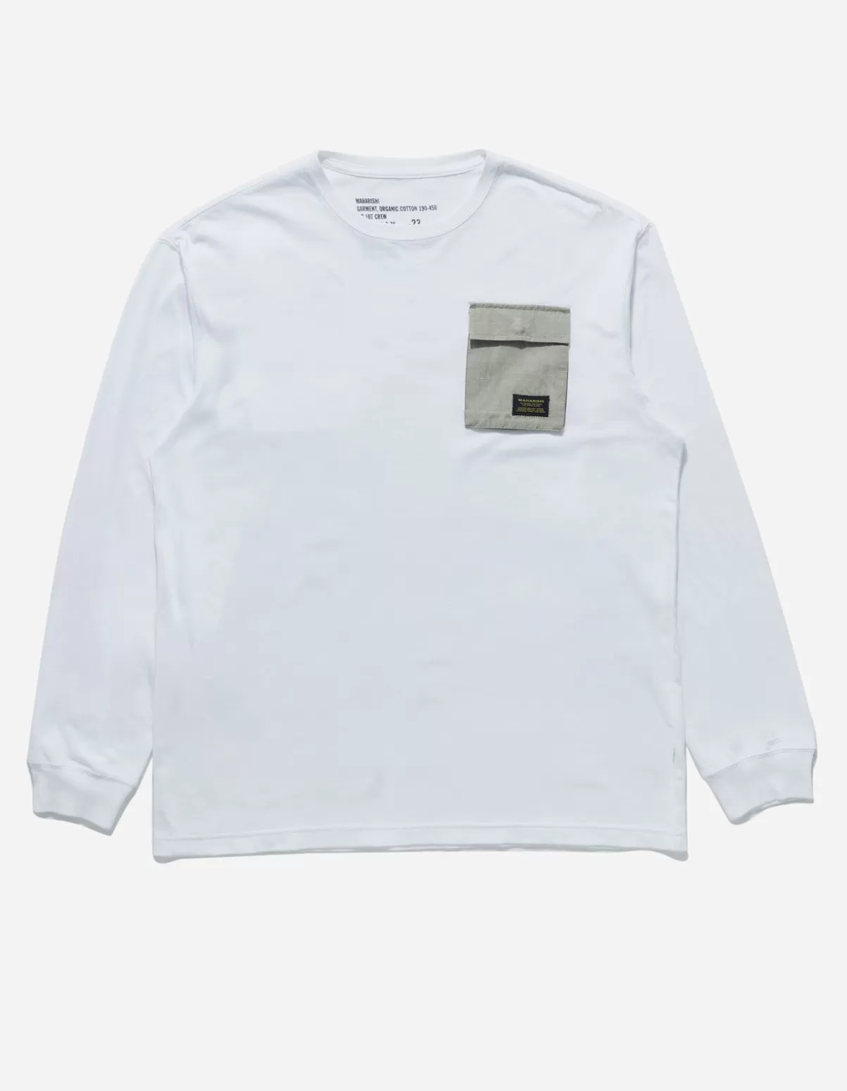 Maharishi 4231 Utility Pocket L/S T-Shirt