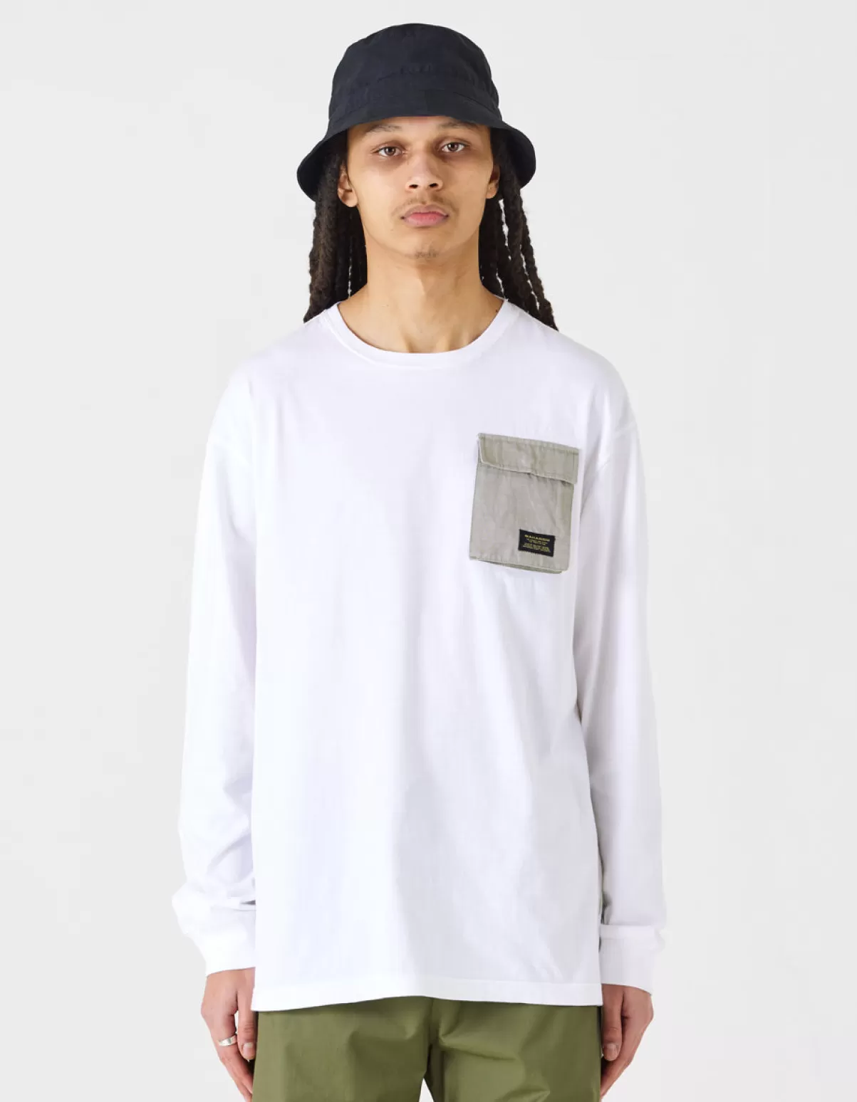 Maharishi 4231 Utility Pocket L/S T-Shirt