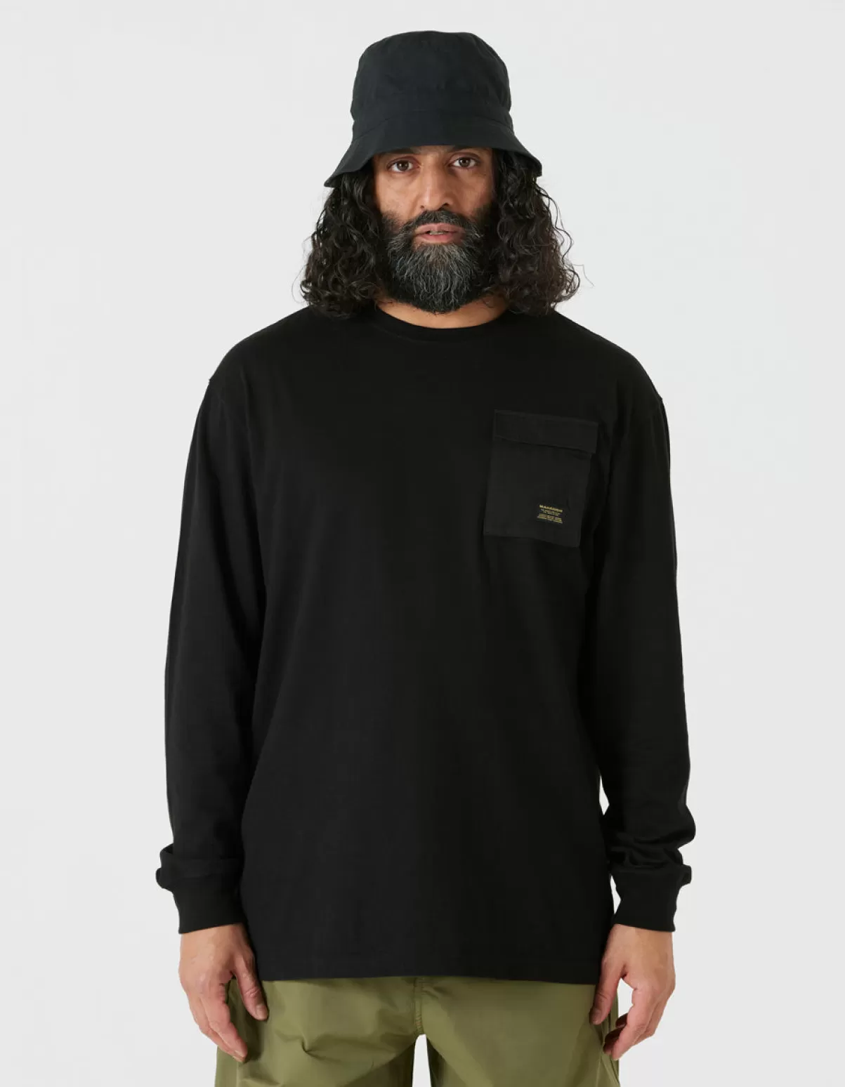 Maharishi 4231 Utility Pocket L/S T-Shirt