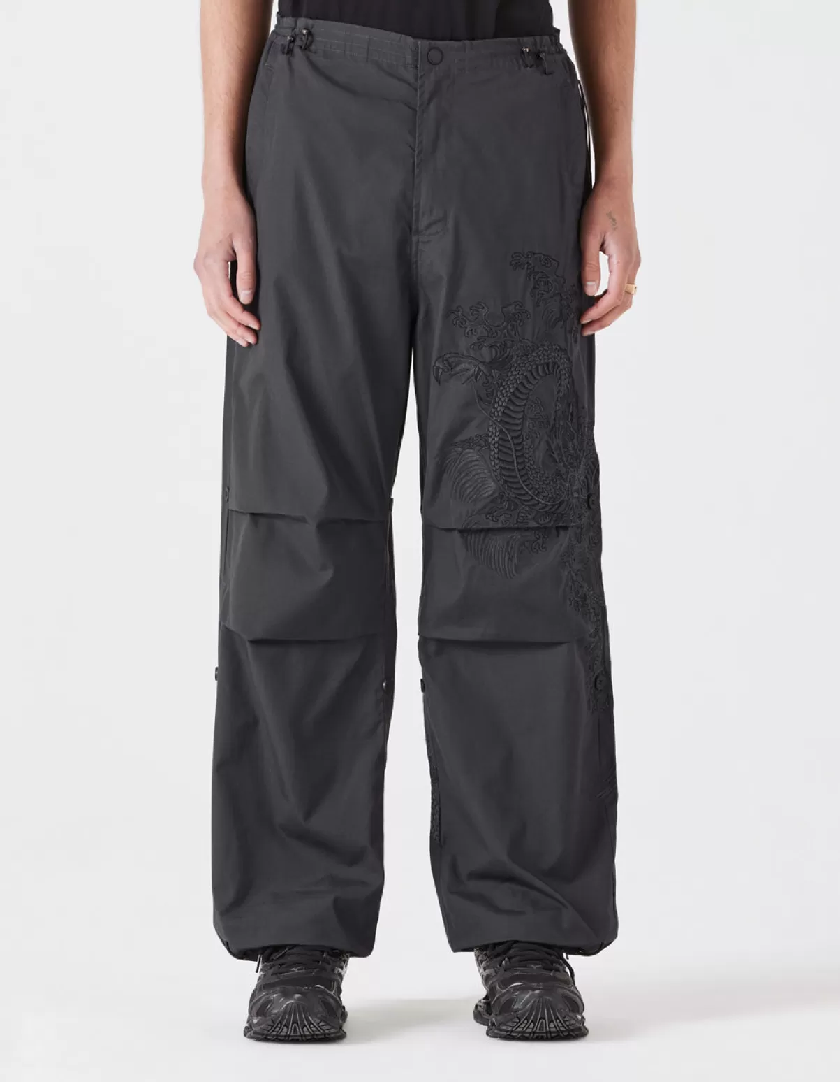 Maharishi 4245 Xl Water Dragon Embroidered Loose Snopants®