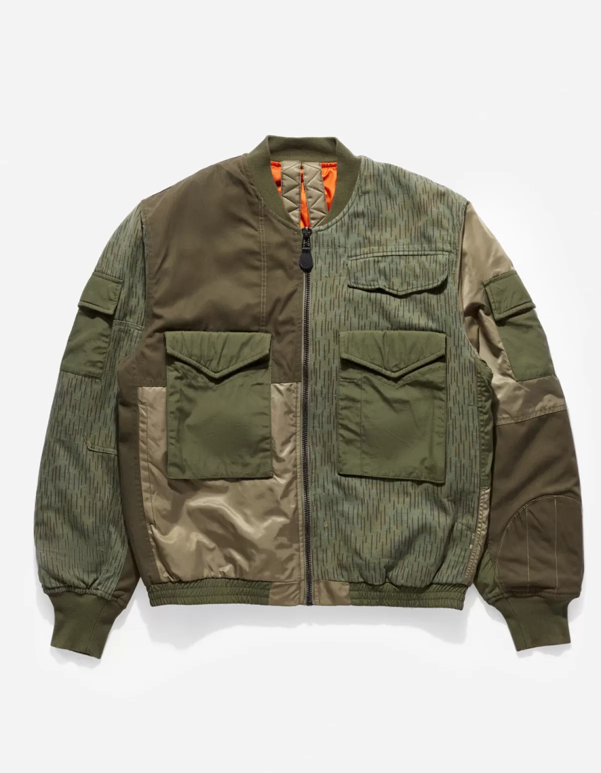 Maharishi 4274 Upcycled Wep Ma1 Flight Jacket