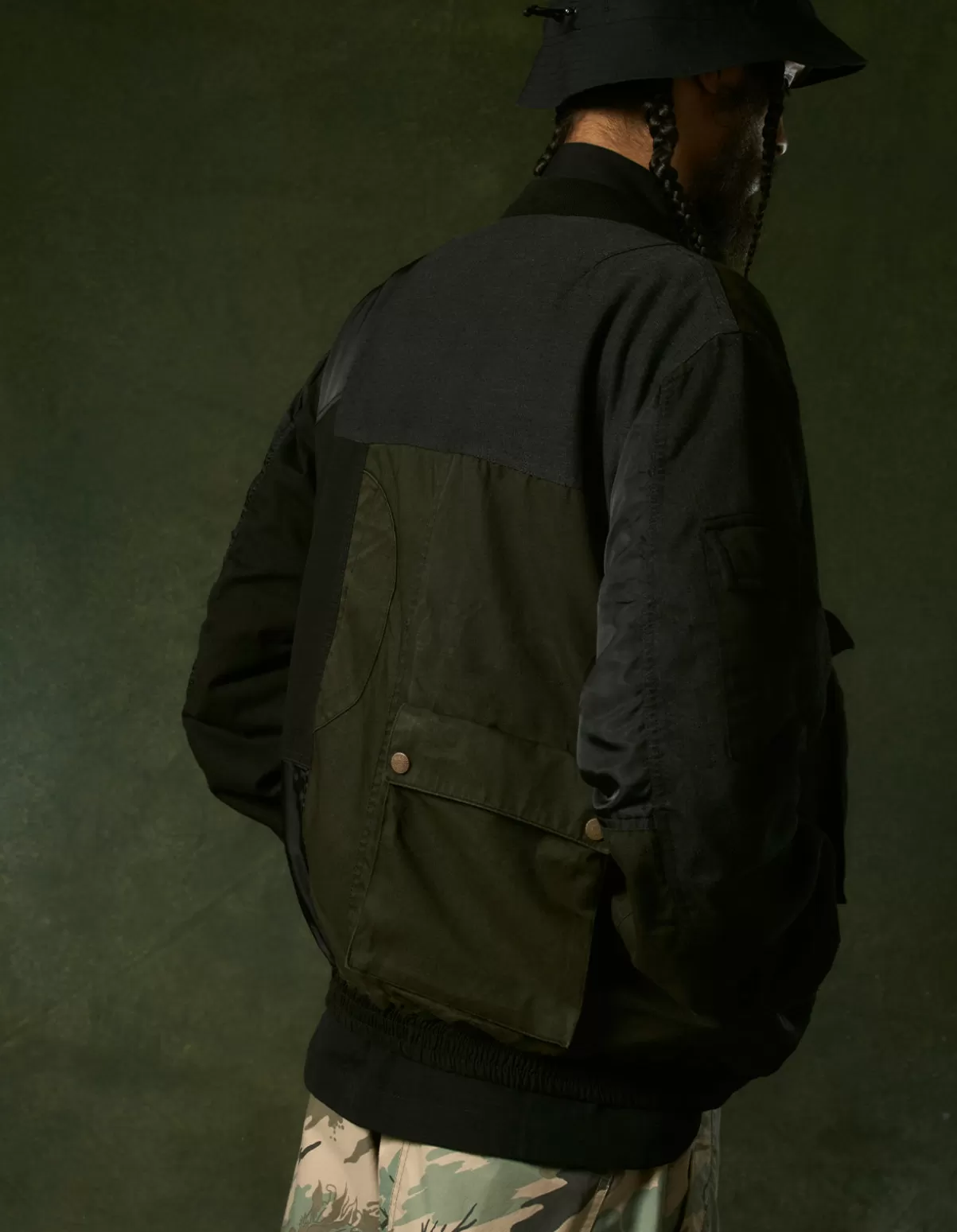 Maharishi 4274 Upcycled Wep Ma1 Flight Jacket