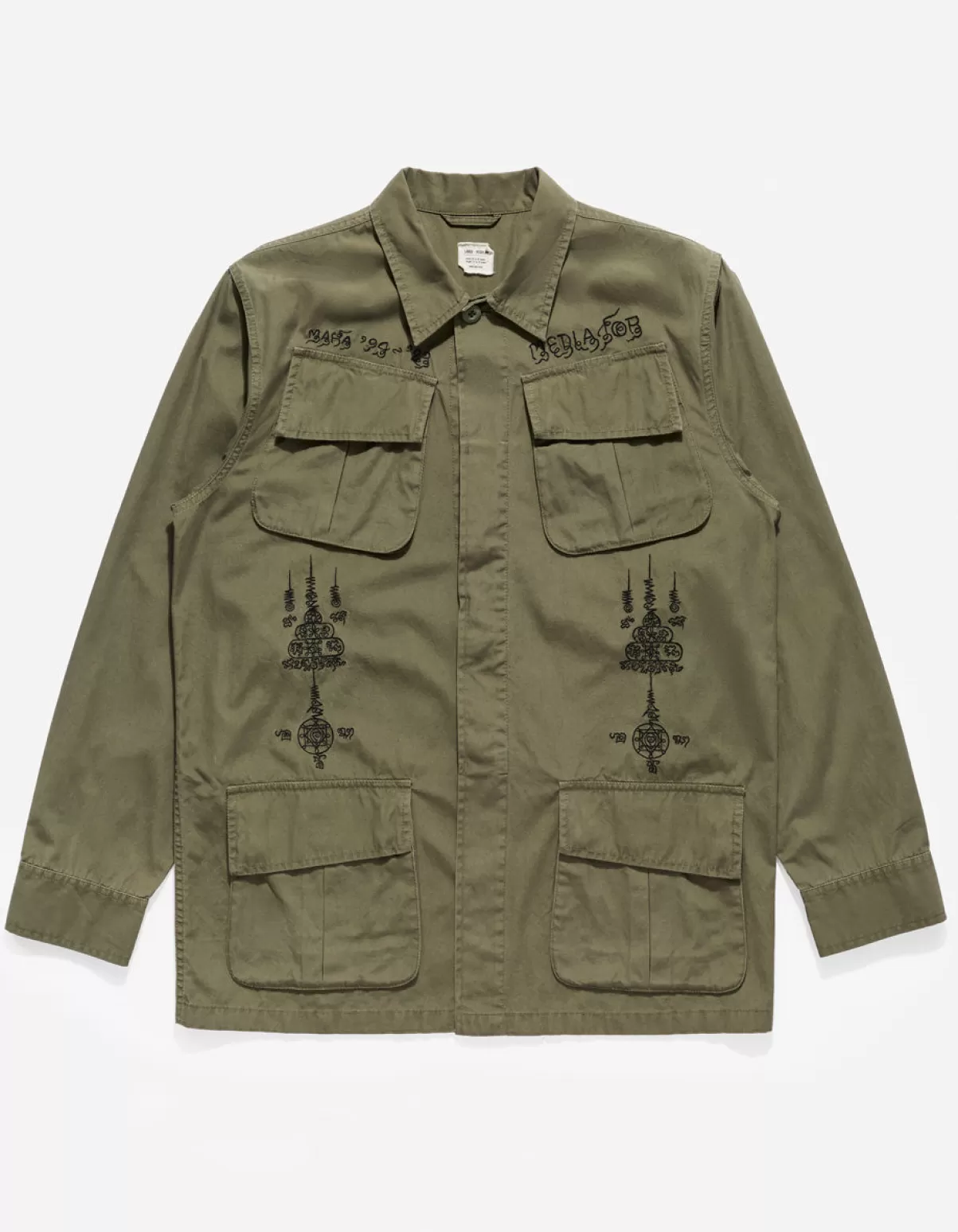 Maharishi 4279 Sak Yant Embroidered Jungle Overshirt