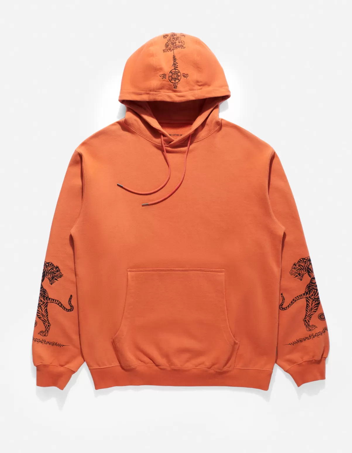 Maharishi 4280 Duelling Tigers Embroidered Hooded Sweat