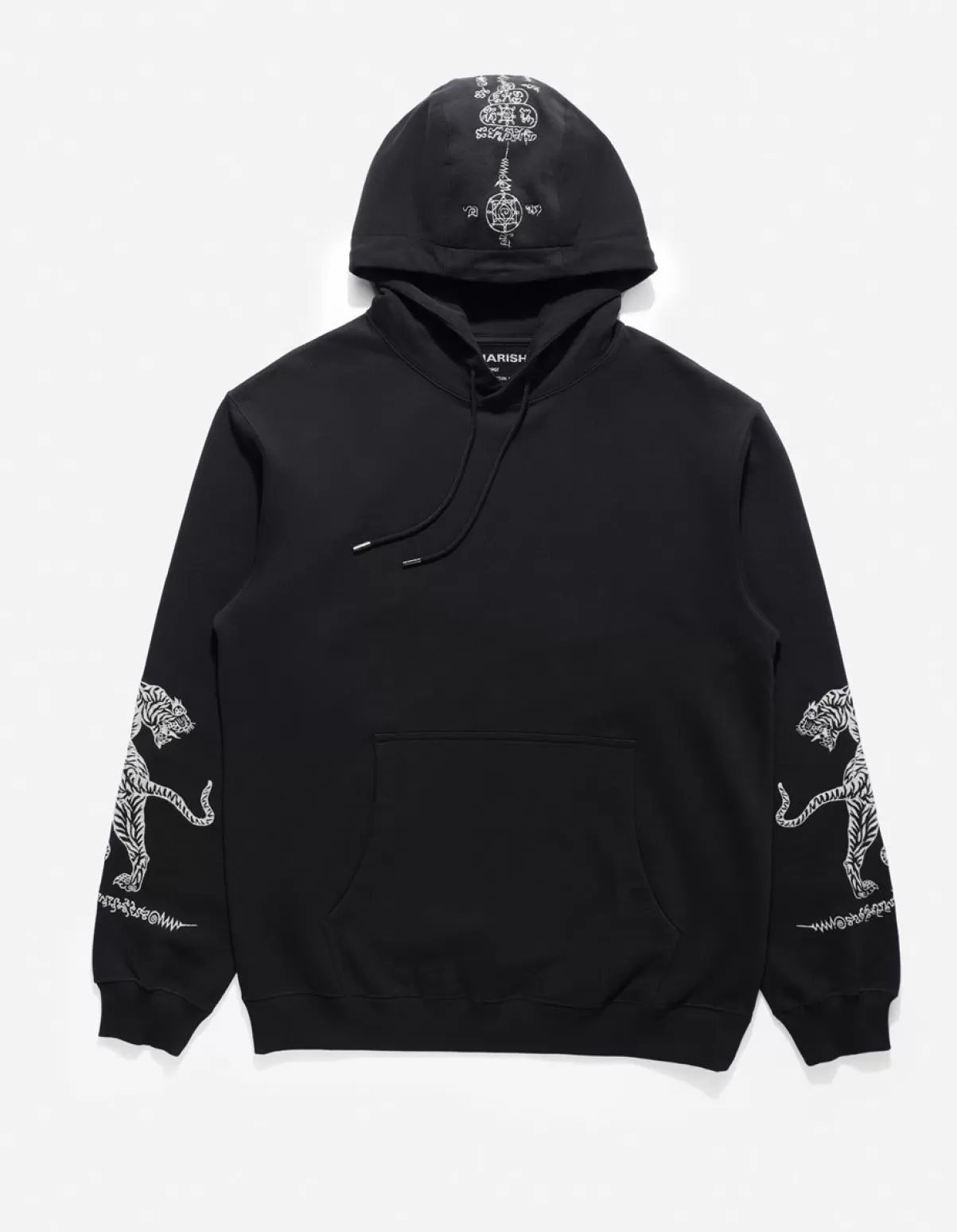 Maharishi 4280 Duelling Tigers Embroidered Hooded Sweat