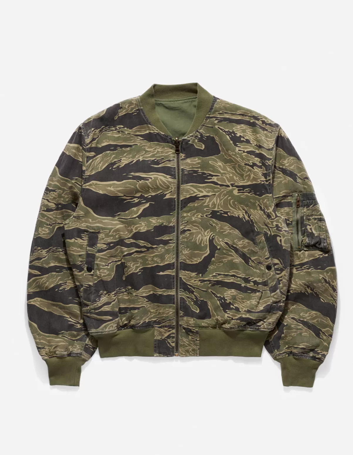 Maharishi 4289 Camo Reversible Flight Jacket