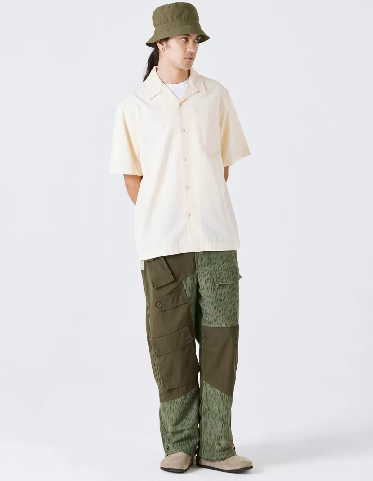 Maharishi 4300 Thai Cloud Camp Collar Shirt