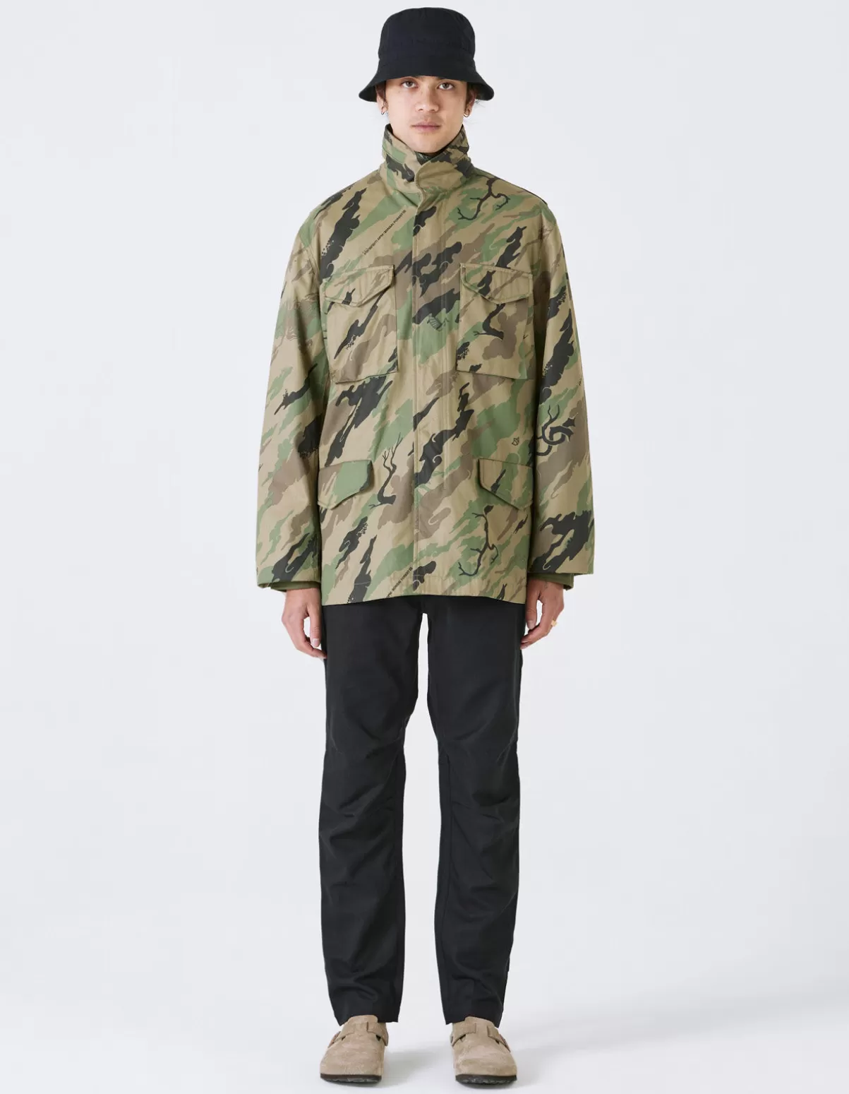 Maharishi 4304 Dpm:Bonsai Forest Modified M65 Jacket