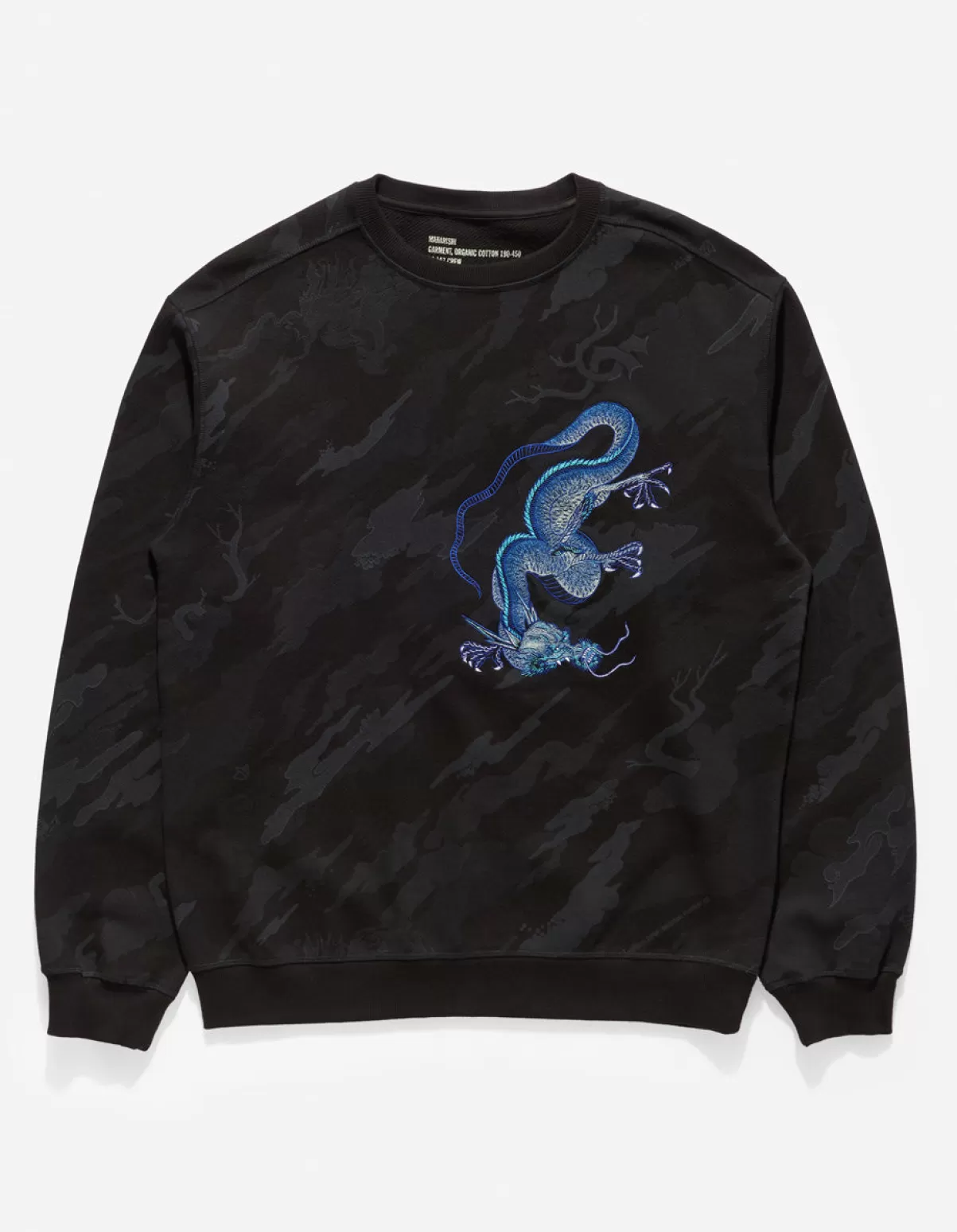 Maharishi 4319 Dpm:Bonsai Forest Dragon Crew Sweat