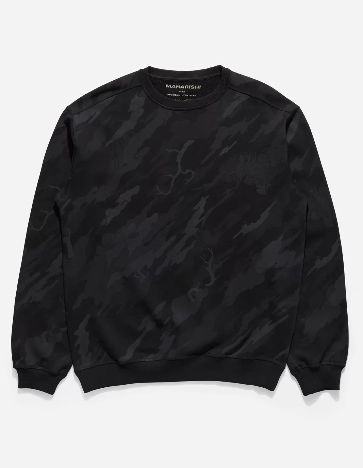 Maharishi 4320 Dpm:Bonsai Forest Organic Crew Sweat