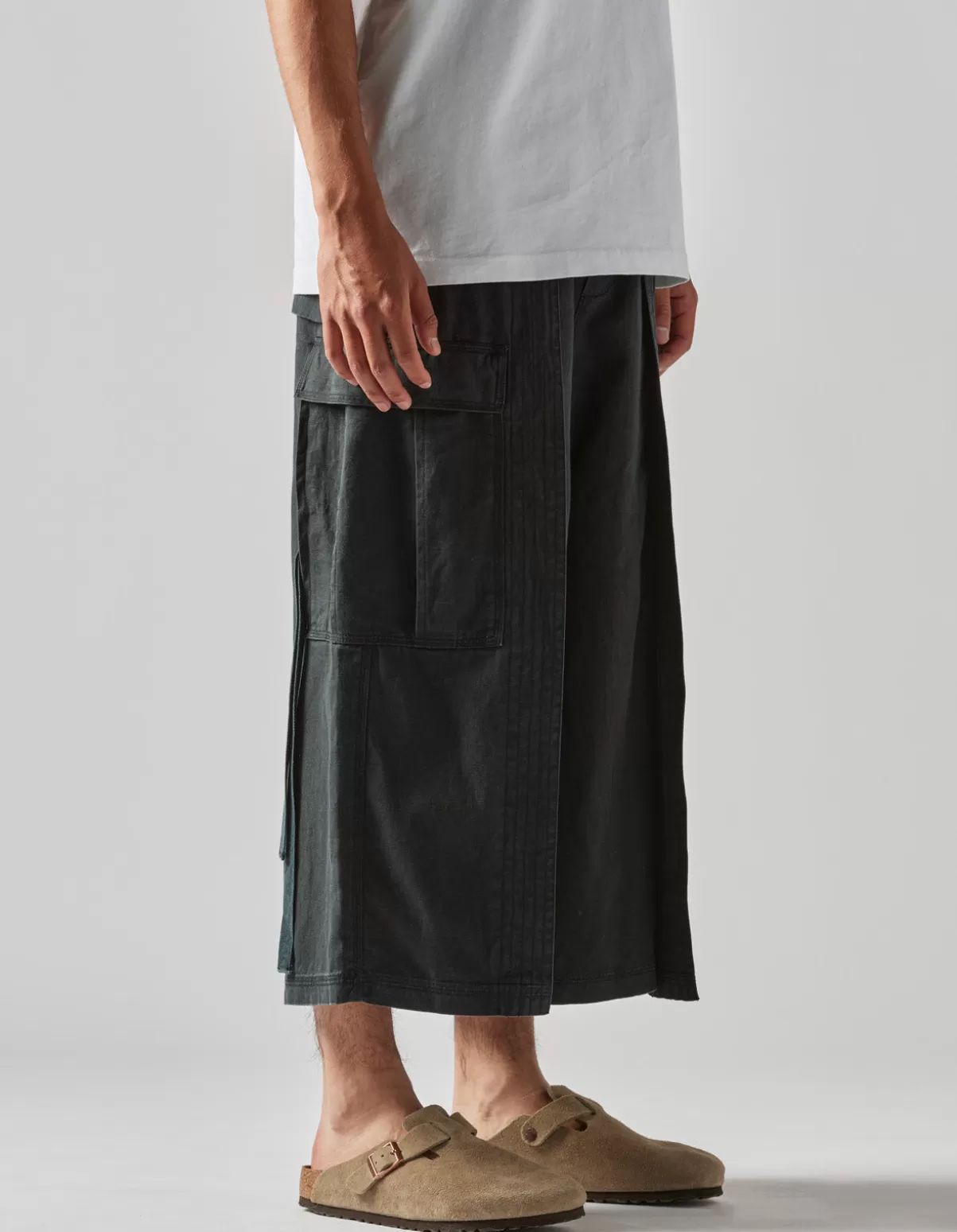 Maharishi 4511 Cropped U.S. Hakama Track Pants