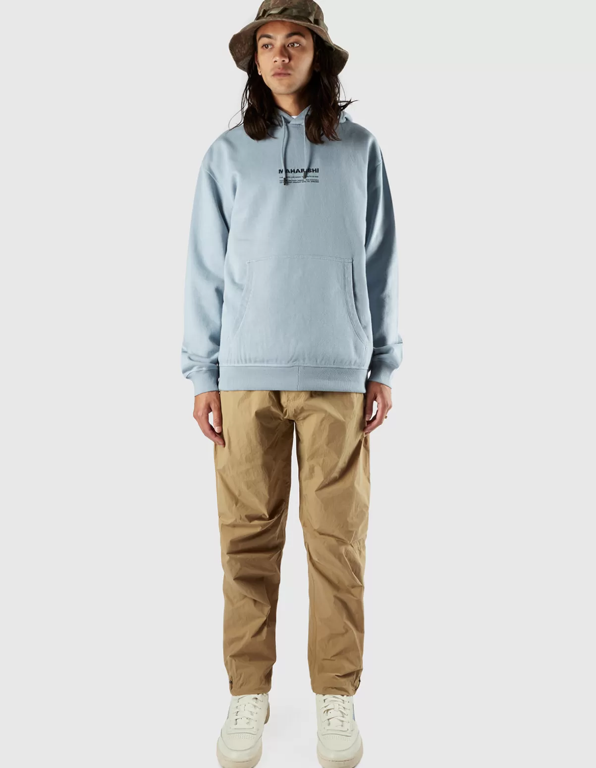 Maharishi 7010 Miltype Embroidered Hooded Sweat · Organic Sweat 450