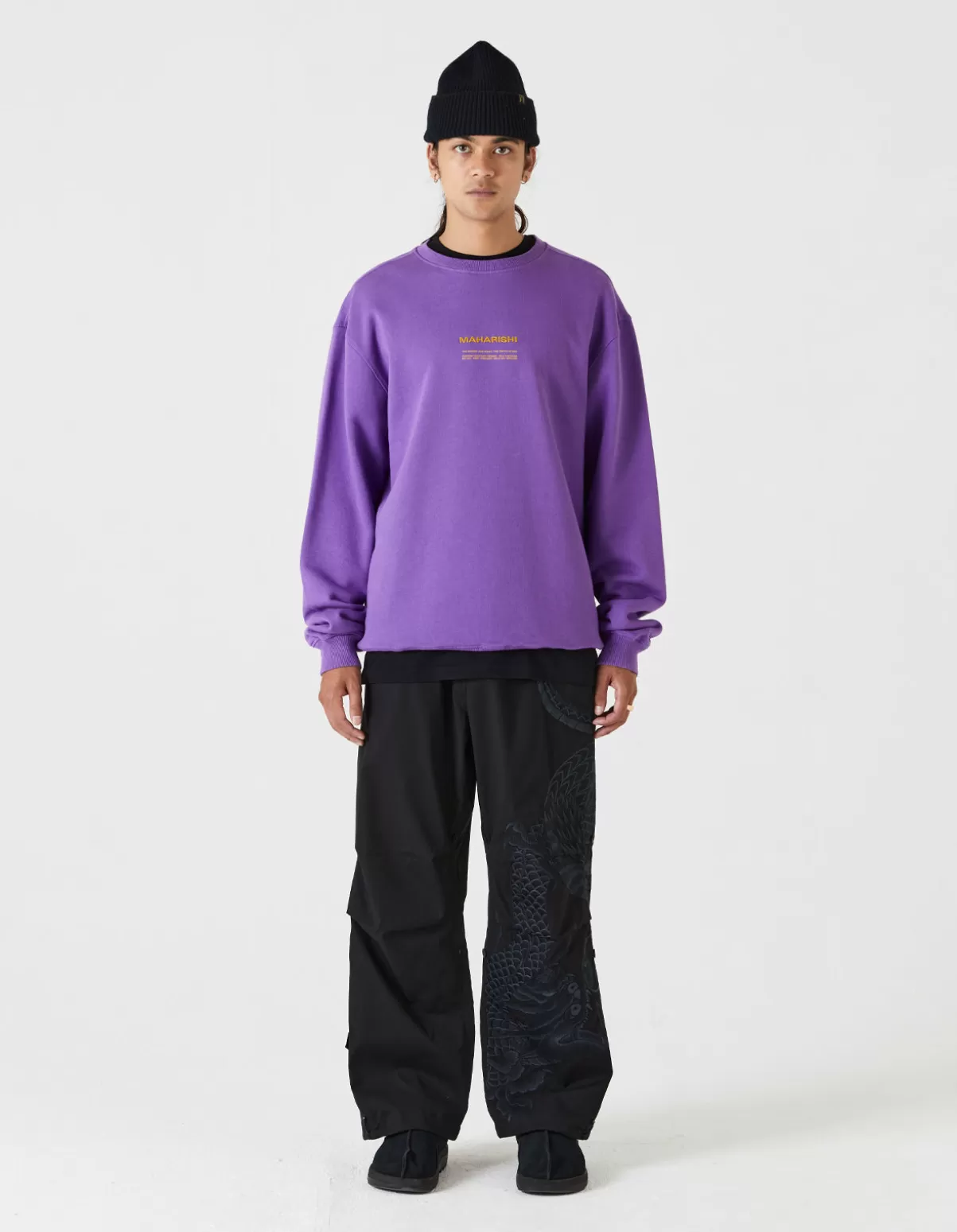 Maharishi 7011 Miltype Embroidered Crew Sweat