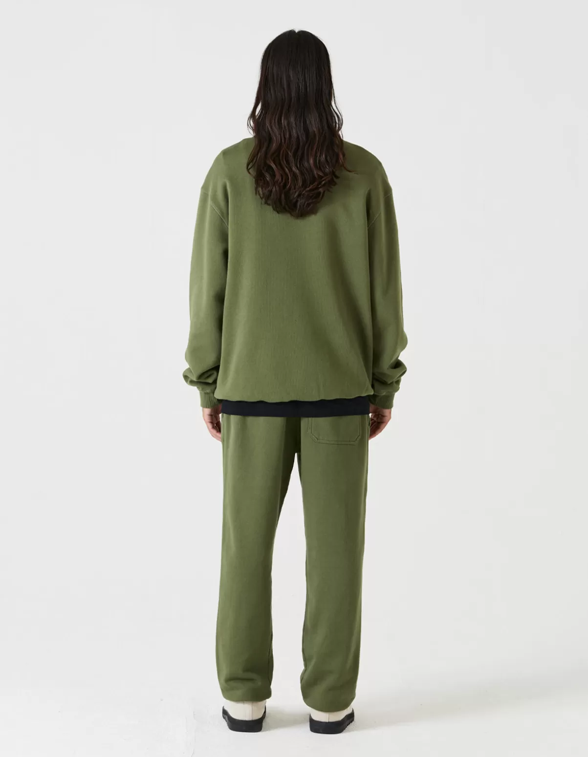 Maharishi 7011 Miltype Embroidered Crew Sweat · Organic Cotton