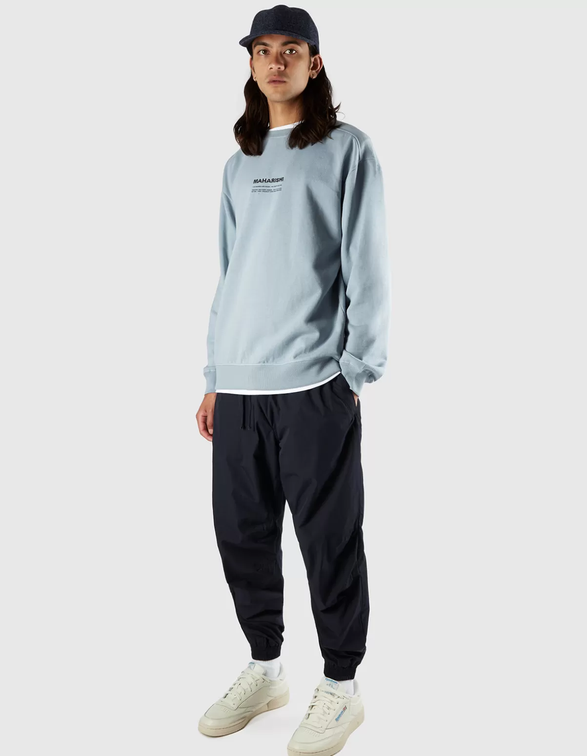 Maharishi 7011 Miltype Embroidered Crew Sweat · Organic Sweat 450