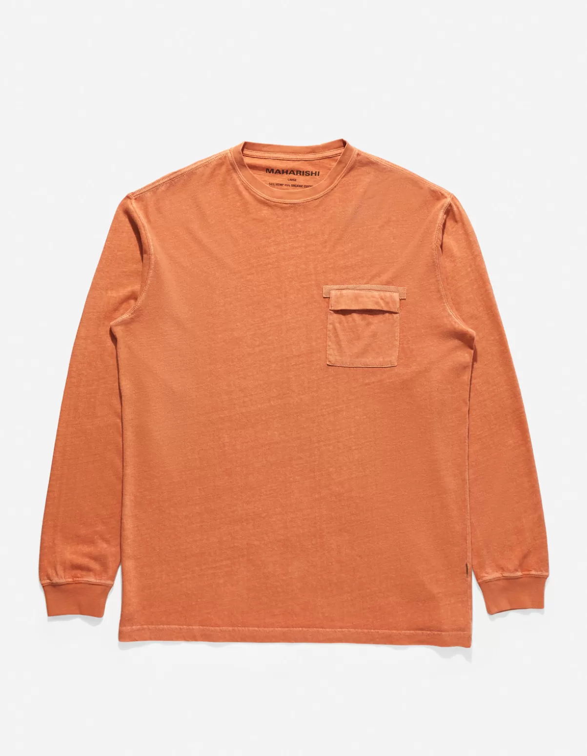 Maharishi 8010 Hemp Organic L/S Pocket T-Shirt