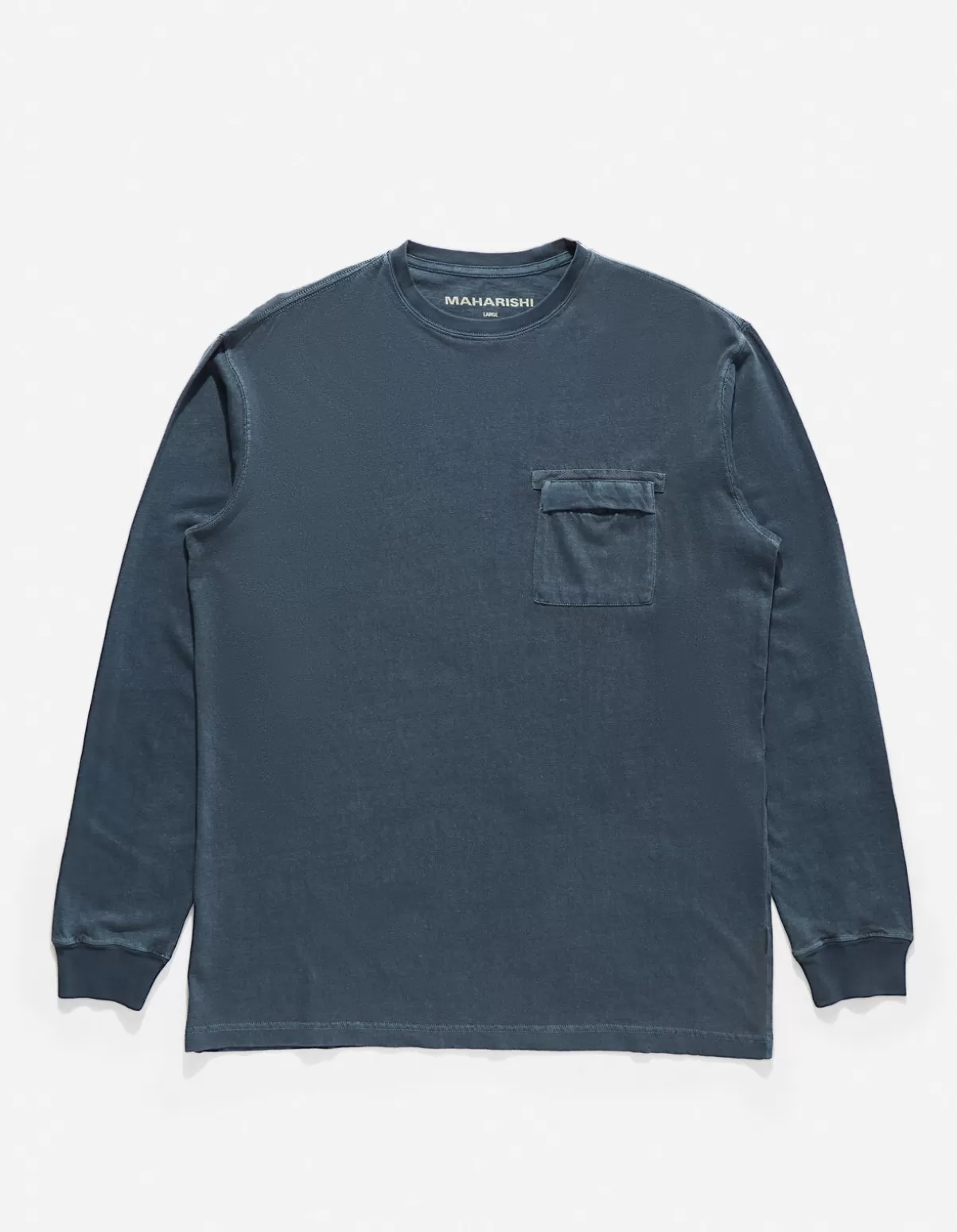Maharishi 8010 Hemp Organic L/S Pocket T-Shirt