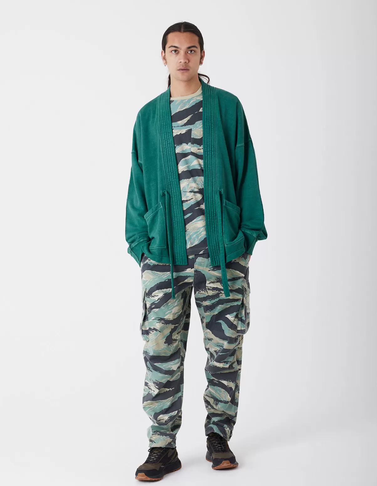 Maharishi 8012 Hemp Organic Sweat Kimono