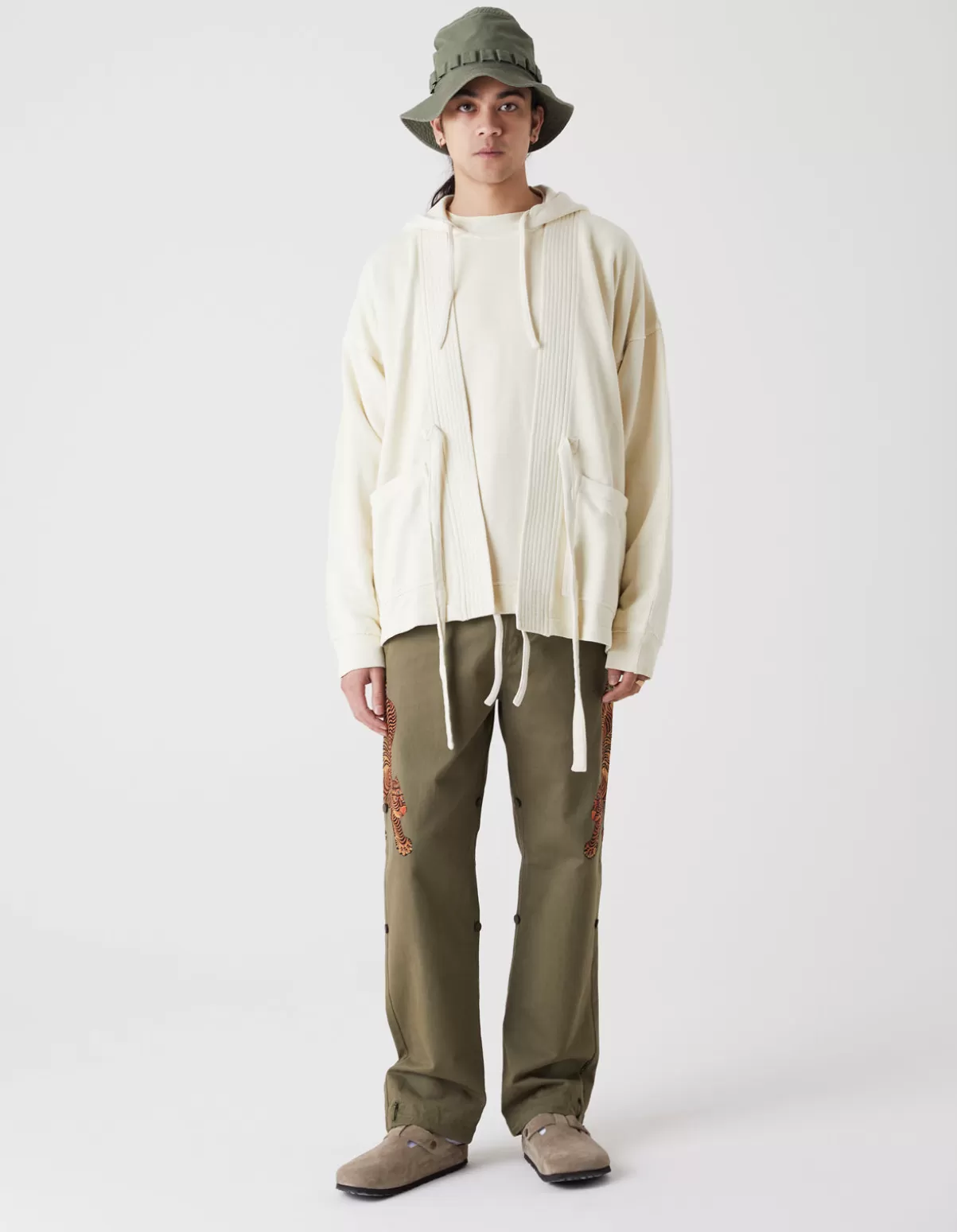Maharishi 8012 Hemp Organic Sweat Kimono · Hemp/Organic Cotton Sweat 480