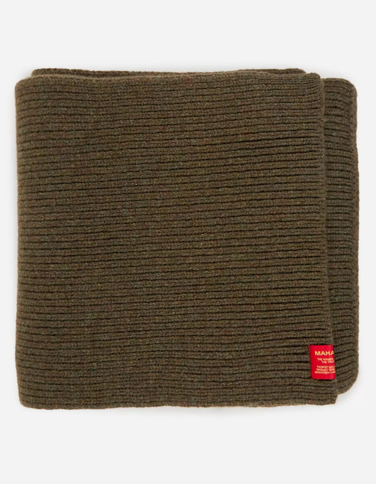 Maharishi 9278 Knitted Miltype Scarf · Geelong Wool