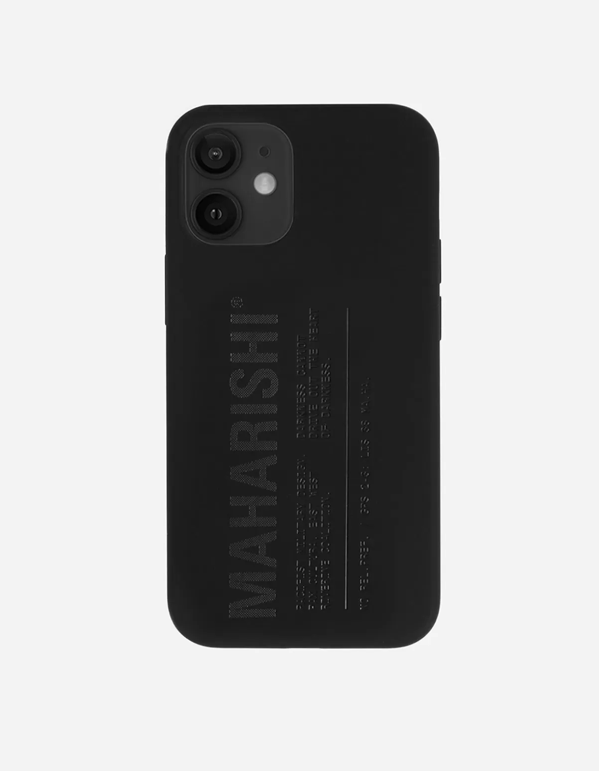 Maharishi 9353 Miltype Iphone 12/12 Pro Case · Laser Etched Silicone
