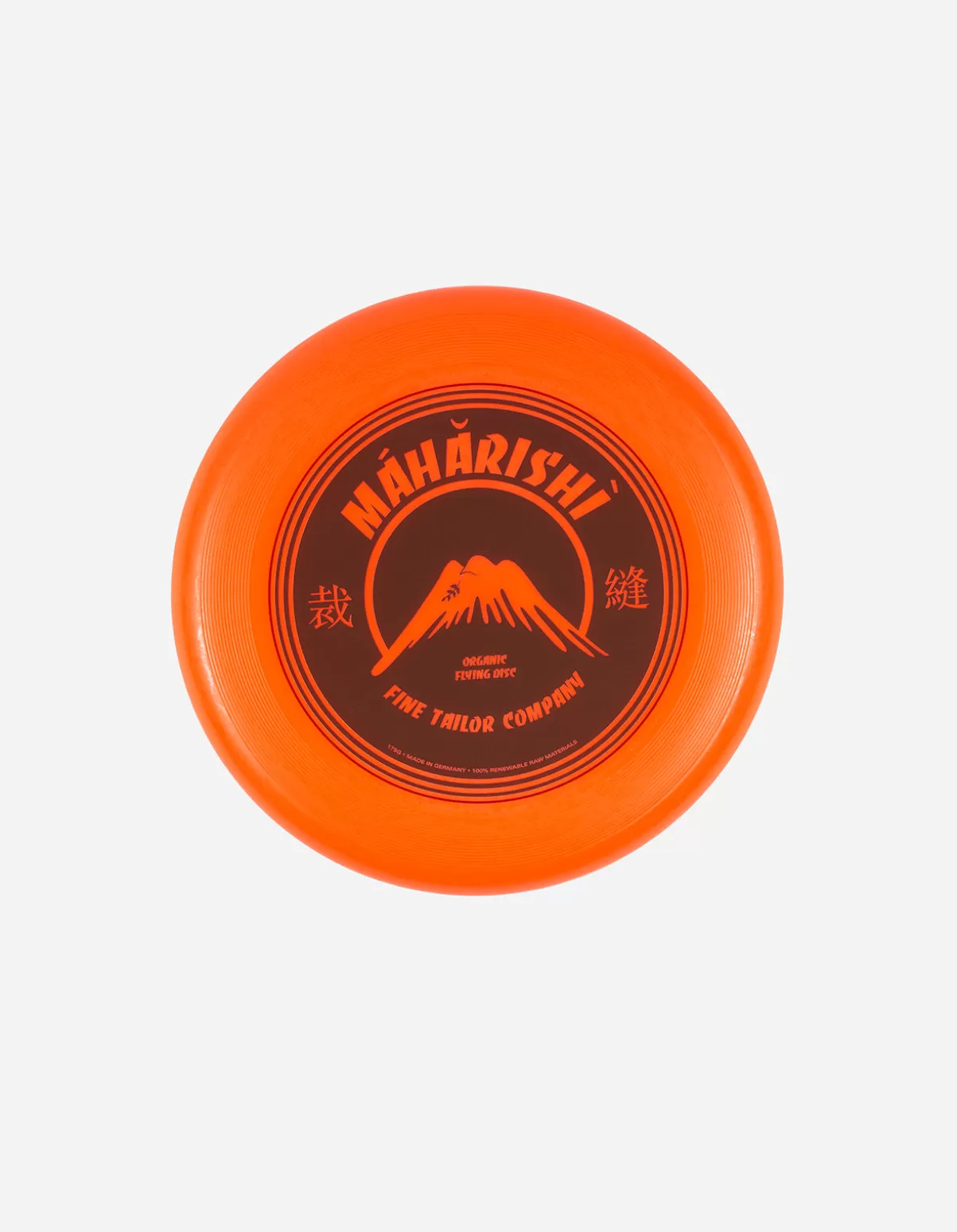 Maharishi 9391 Mtc Organic Flying Disc · Renewable Materials