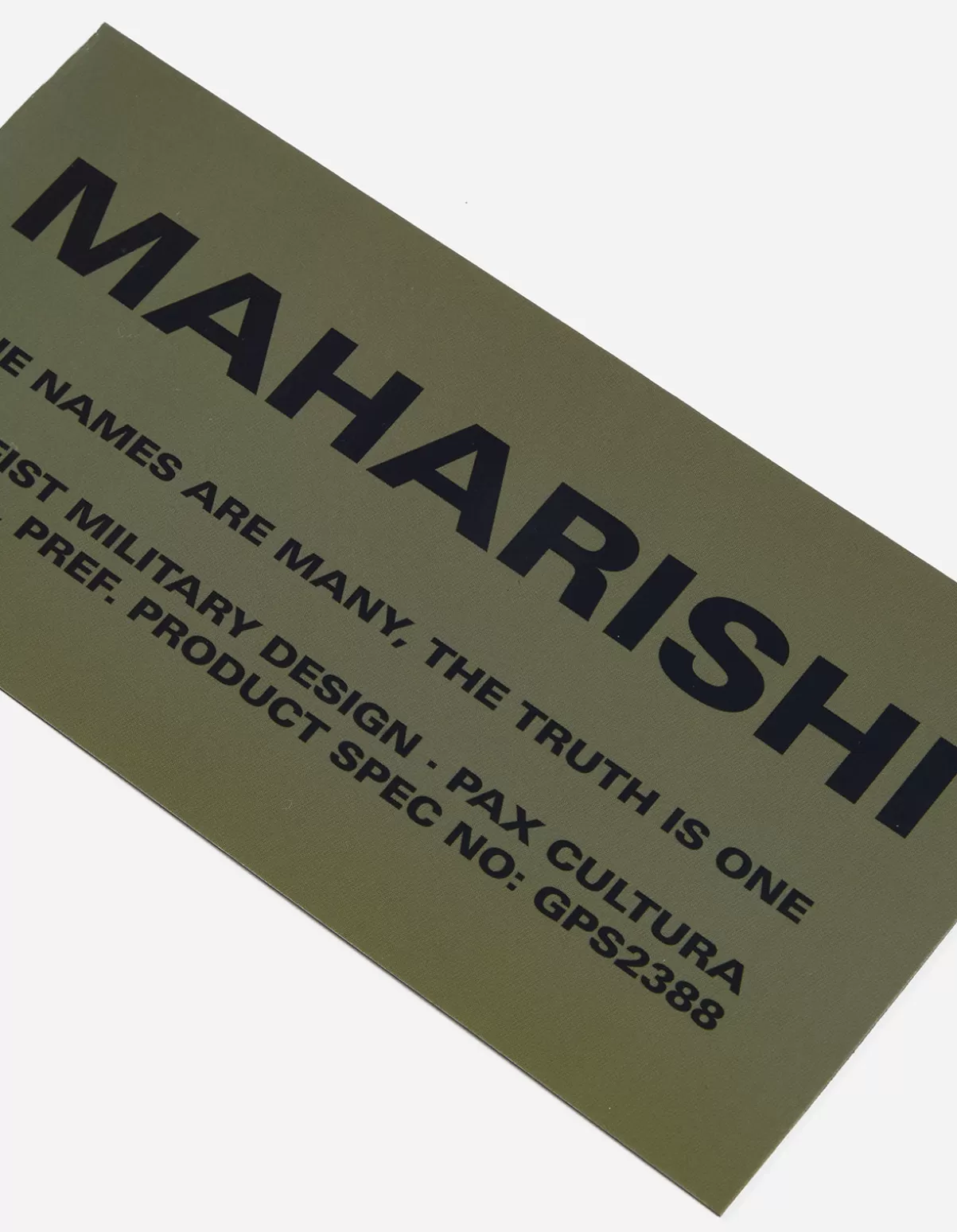 Maharishi 9449 Miltype Magnet