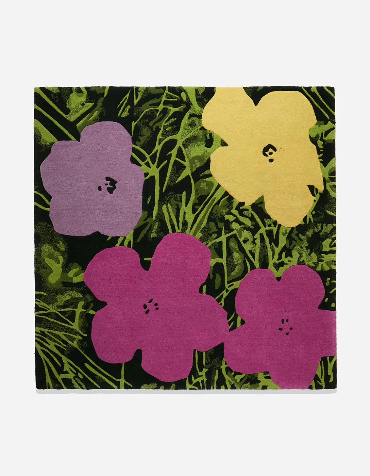 Maharishi 9649 Maha Warhol Flowers Rug · Hand-Tufted Wool