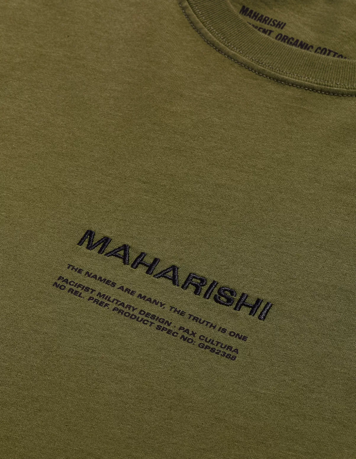 Maharishi 9912 Miltype Embroidered T-Shirt