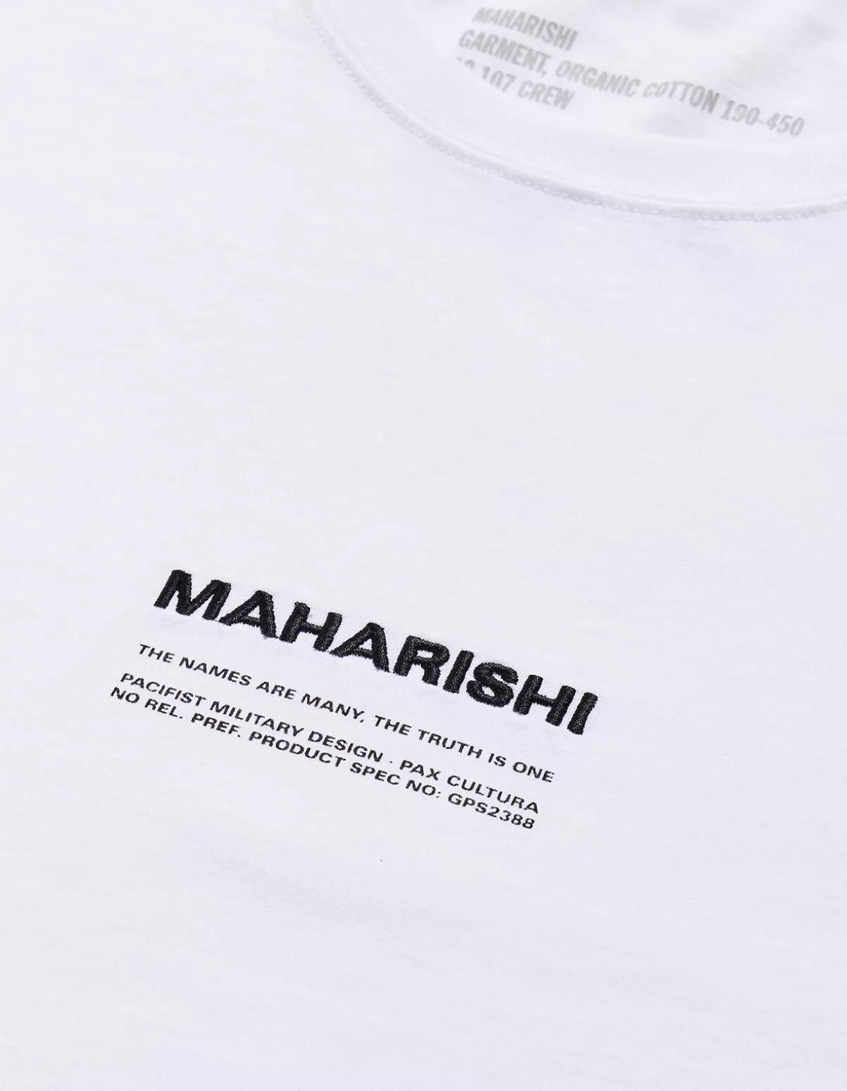 Maharishi 9912 Miltype Embroidered T-Shirt