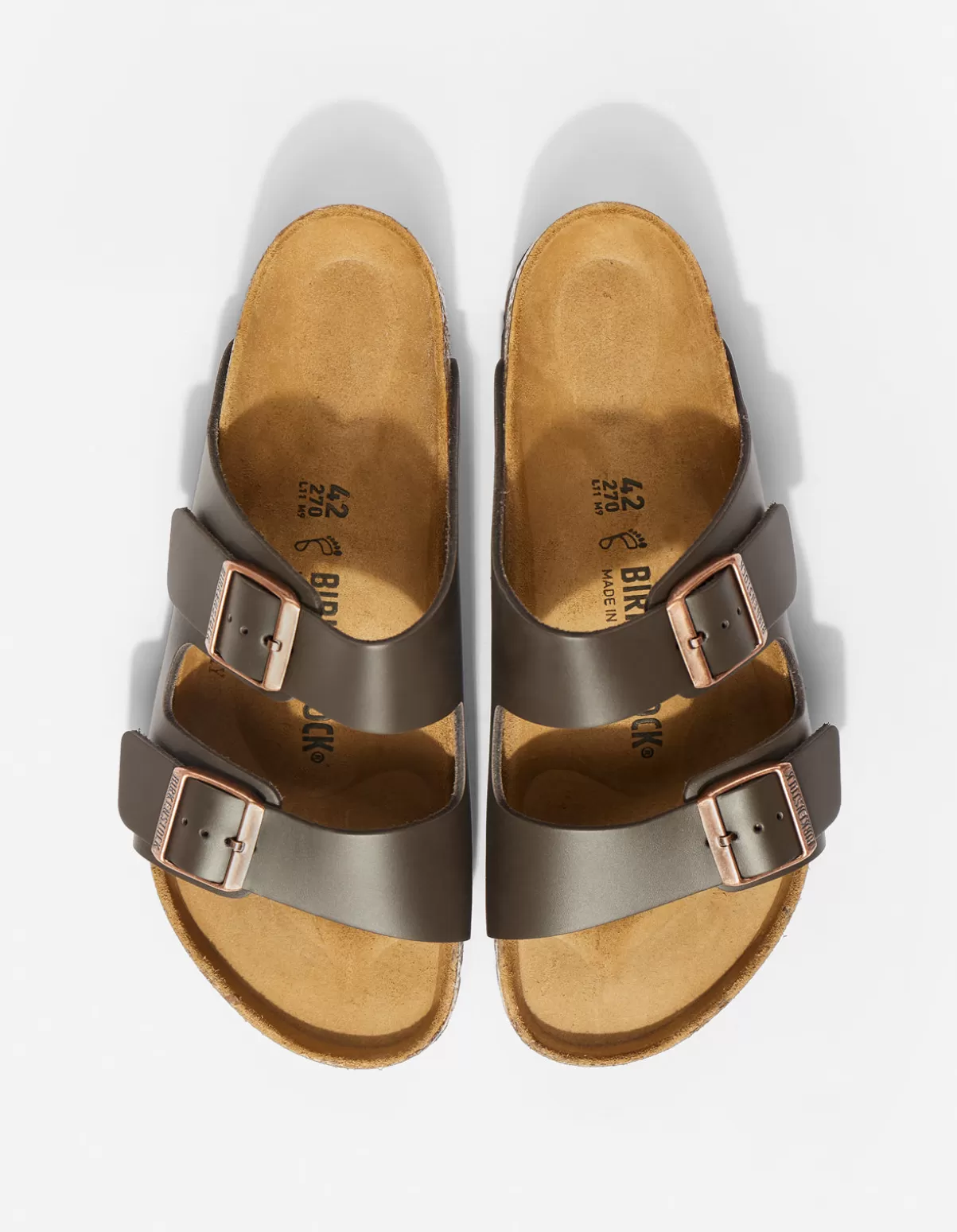 Maharishi Birkenstock Arizona Natural Leather