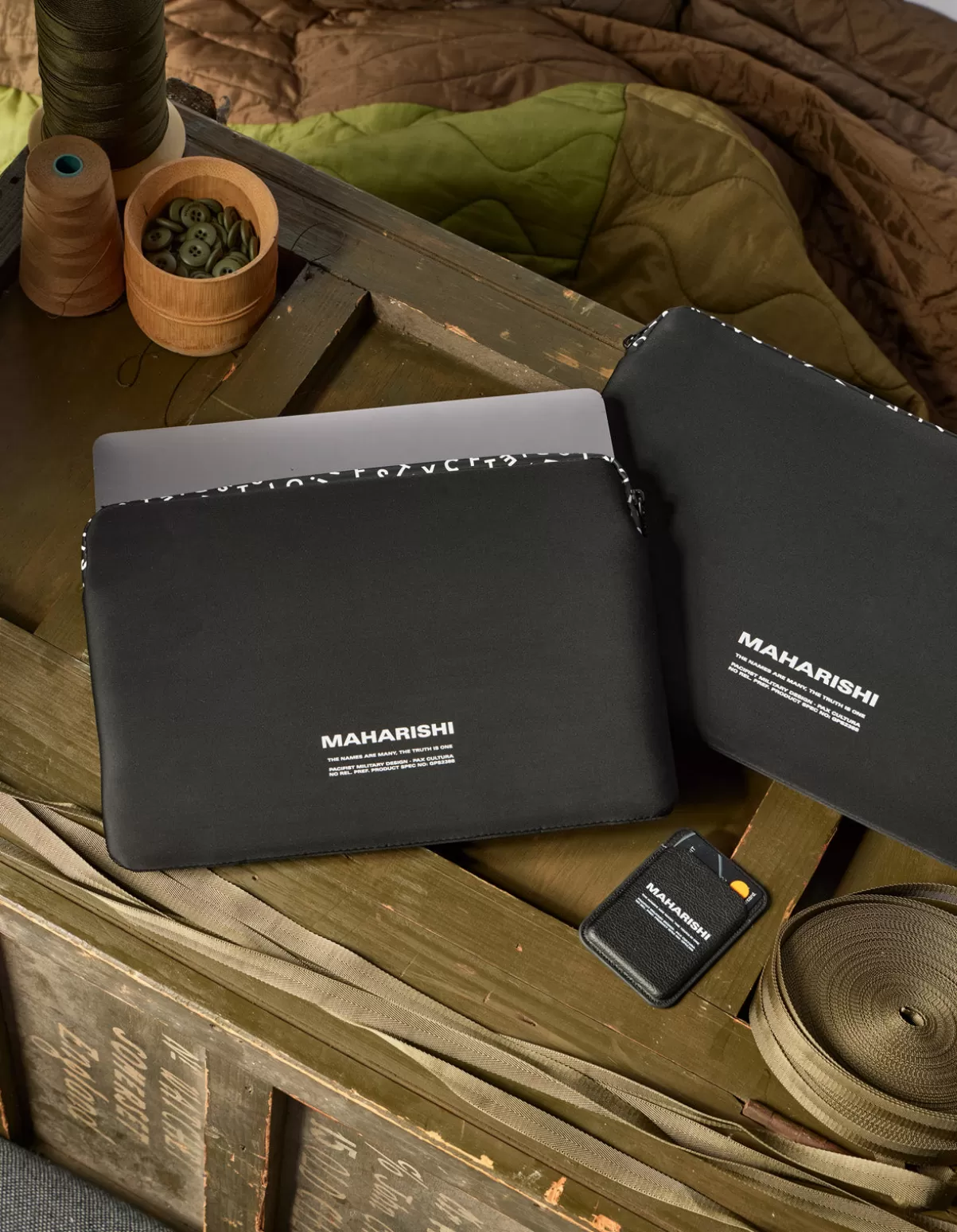 Maharishi X Casetify Macbook Sleeve