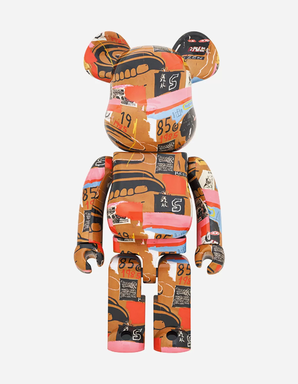 Maharishi Medicom Be@Rbrick Andy Warhol × Jean-Michel Basquiat #2 1000%