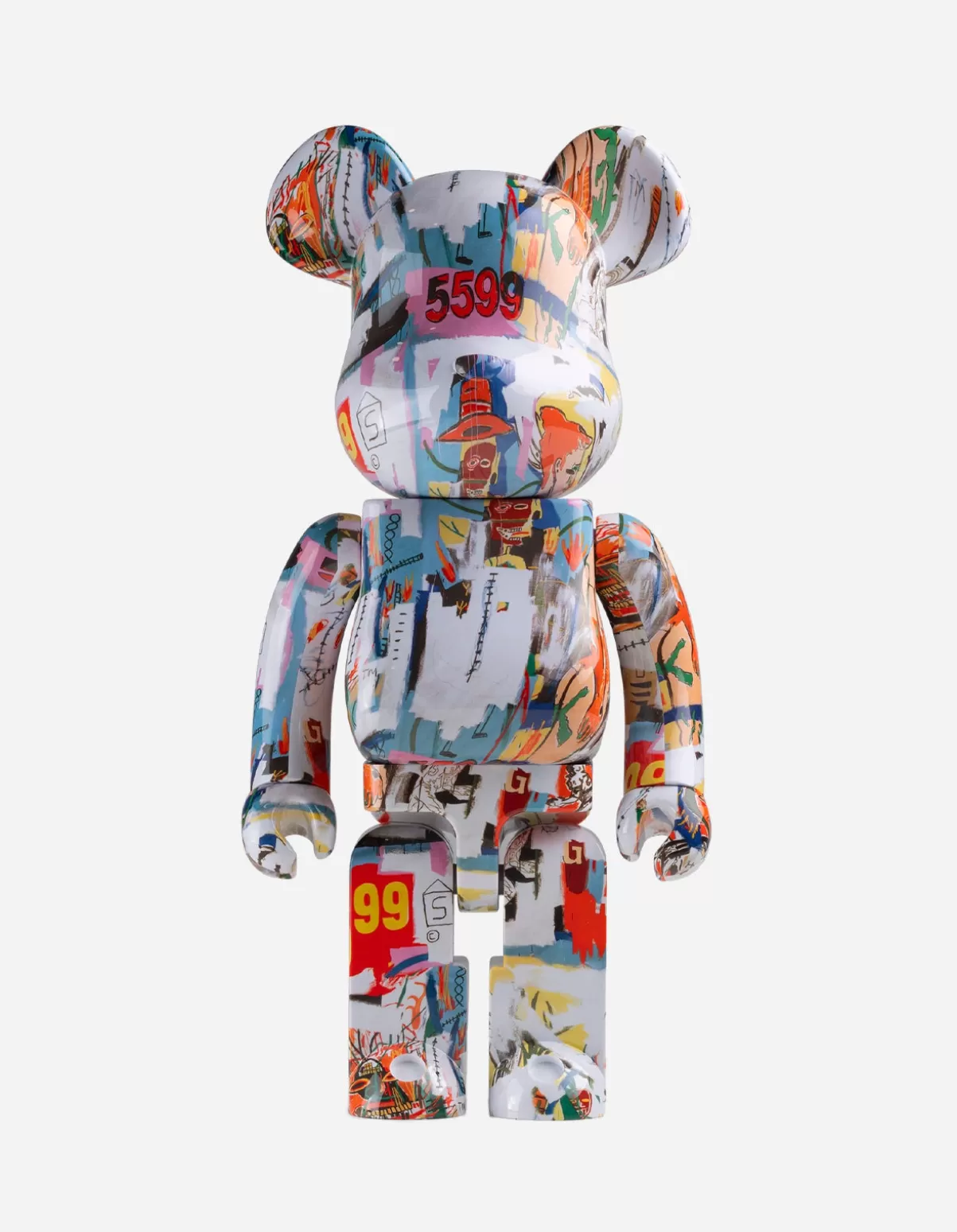 Maharishi Medicom Be@Rbrick Andy Warhol X Jean-Michel Basquiat #4 400%