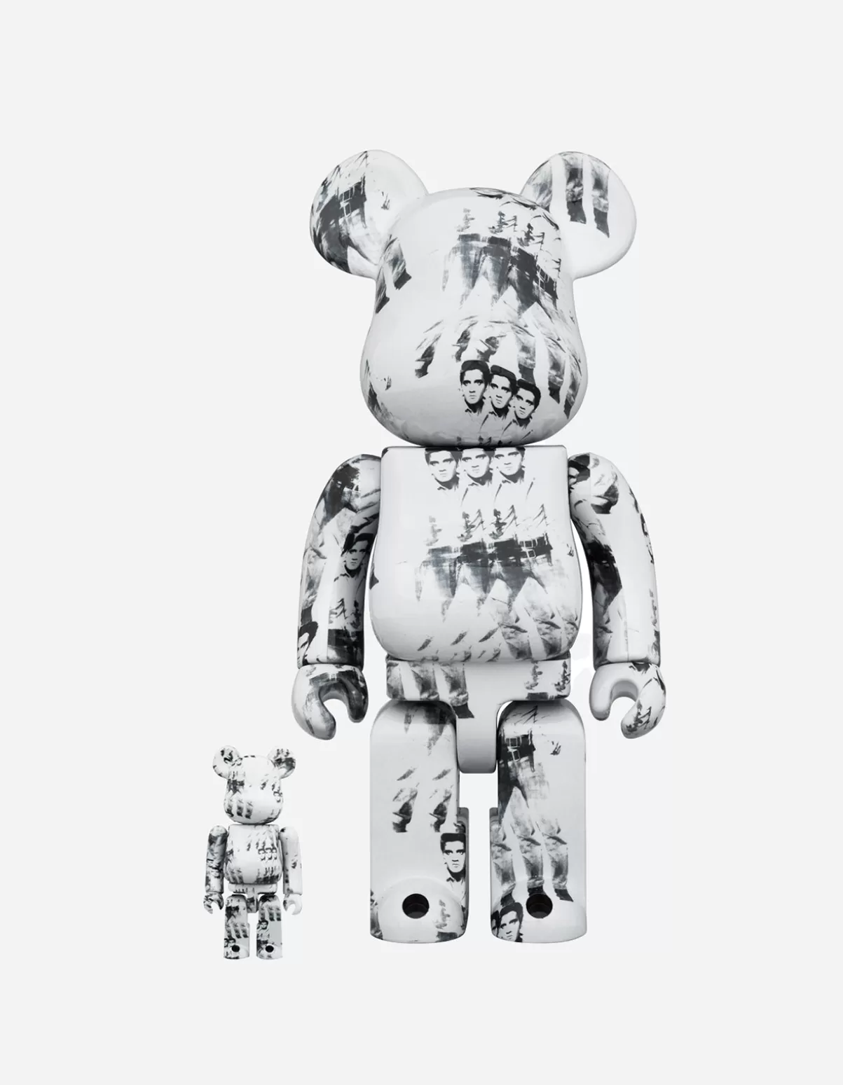Maharishi Medicom Be@Rbrick Andy Warhol'S Elvis Presley 400% U0026 100% Set